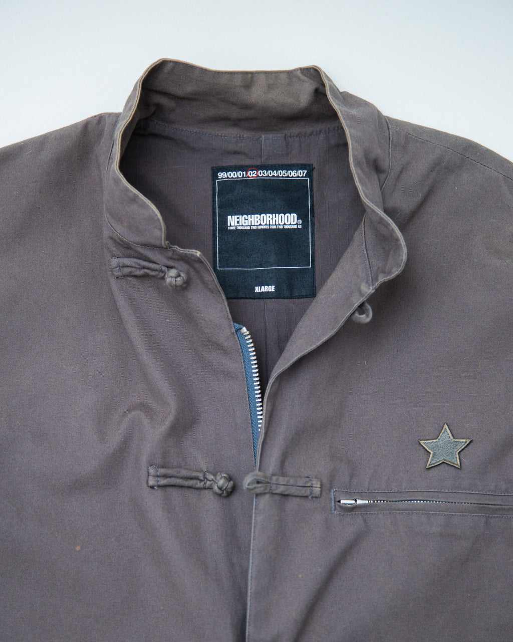 2002 Neighborhood Brown Zip Up Jacket