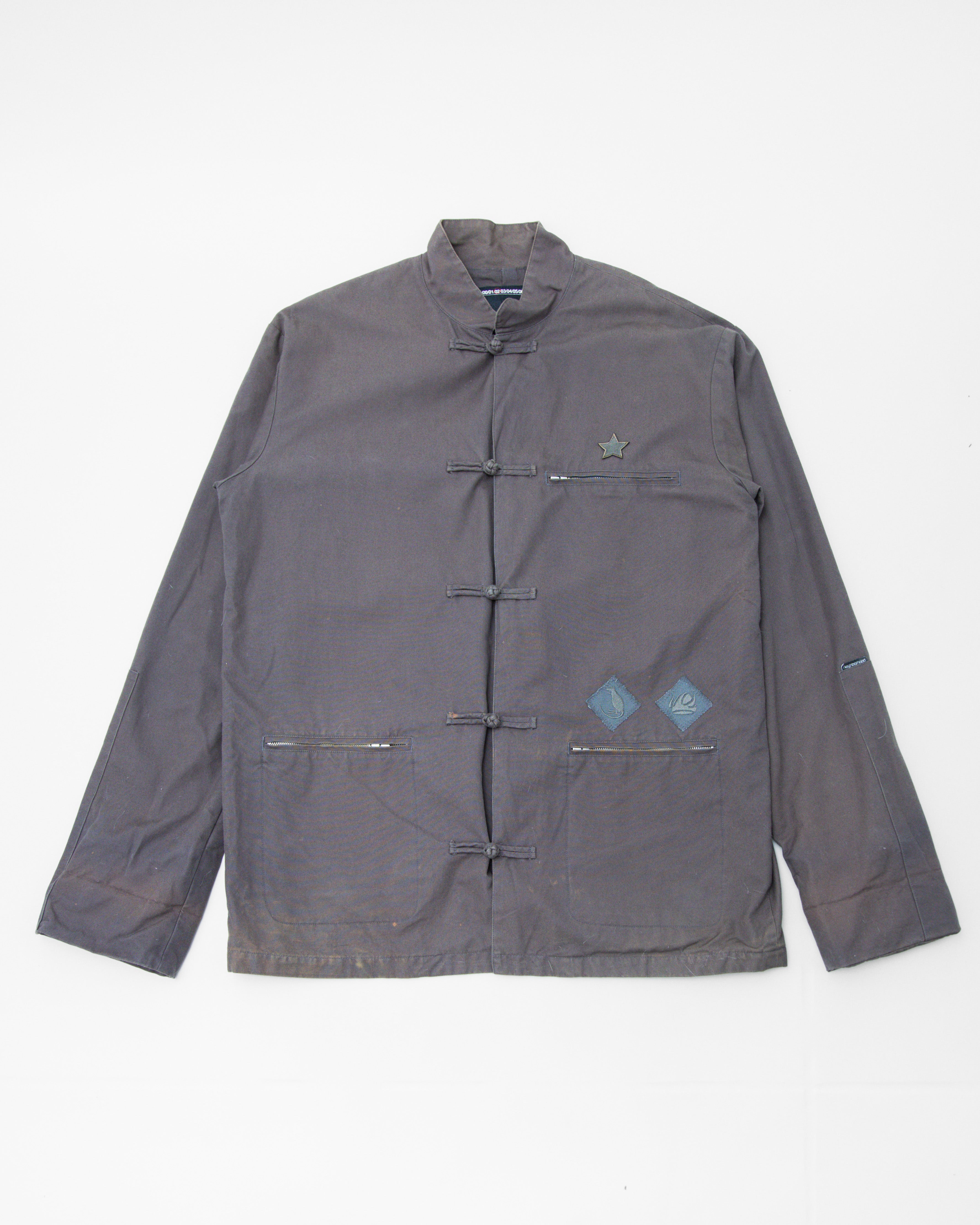 2002 Neighborhood Brown Zip Up Jacket