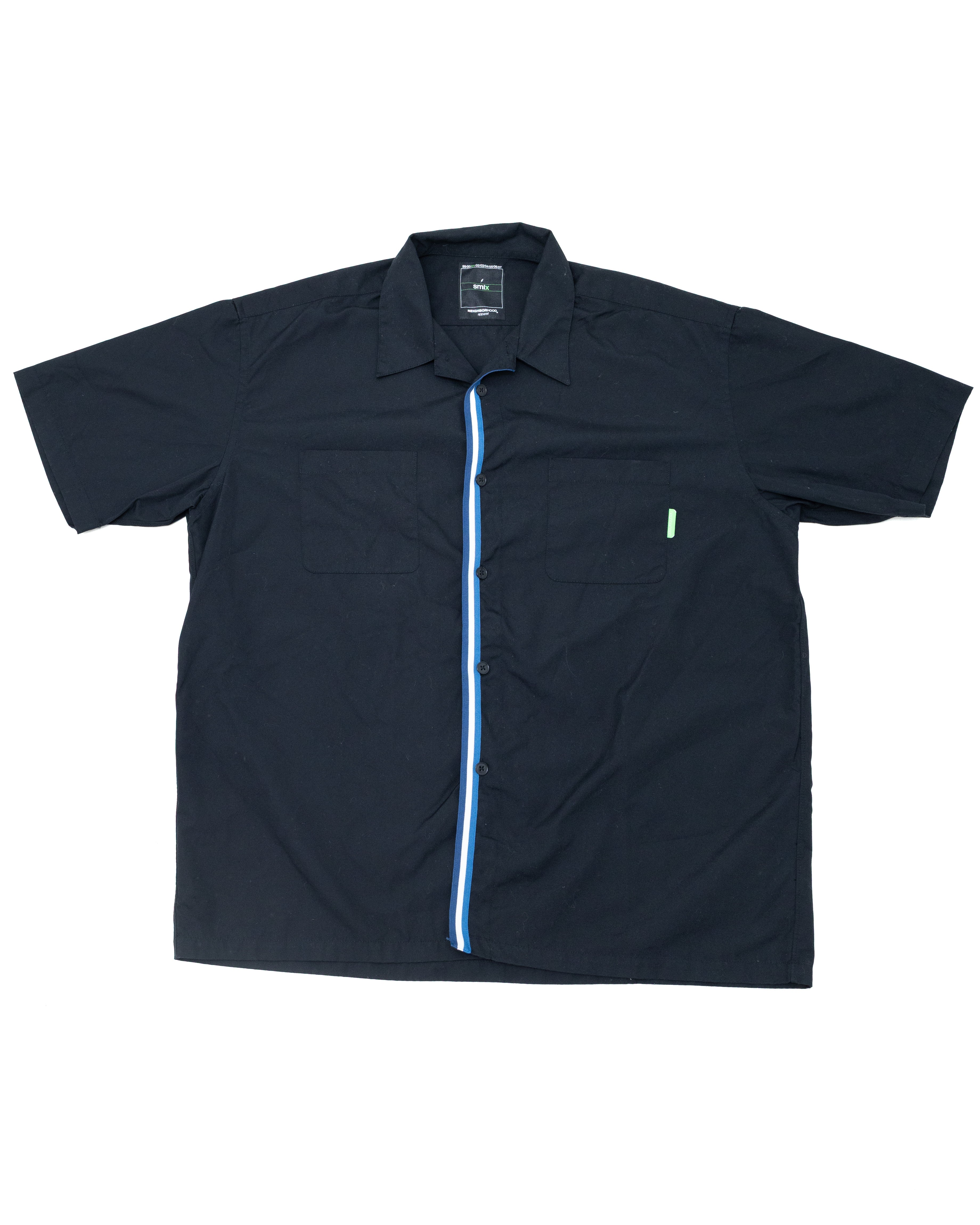 2001 Neighborhood Striped Lapel Shirt