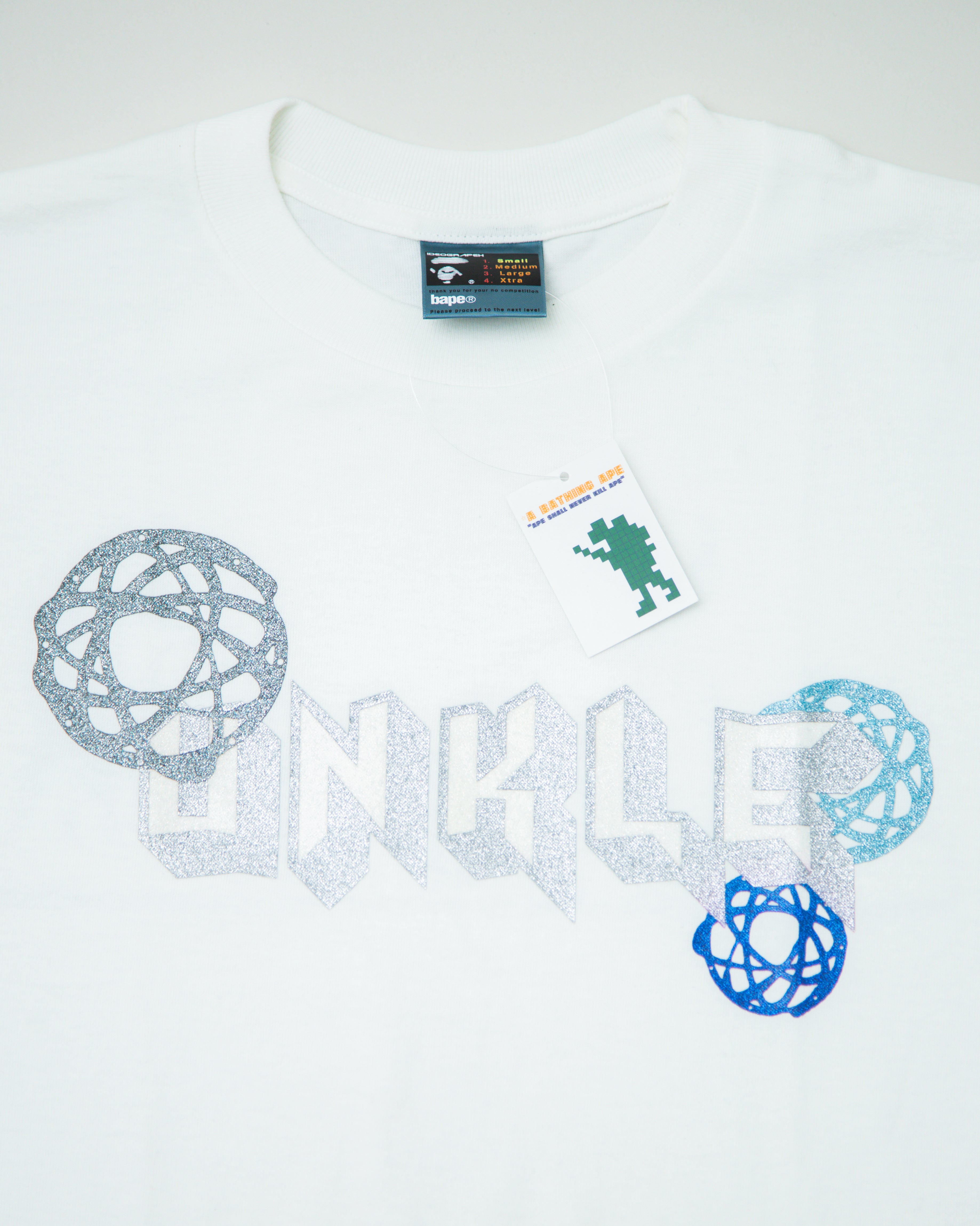 2003 BAPE x UNKLE Grail T (White/Silver)