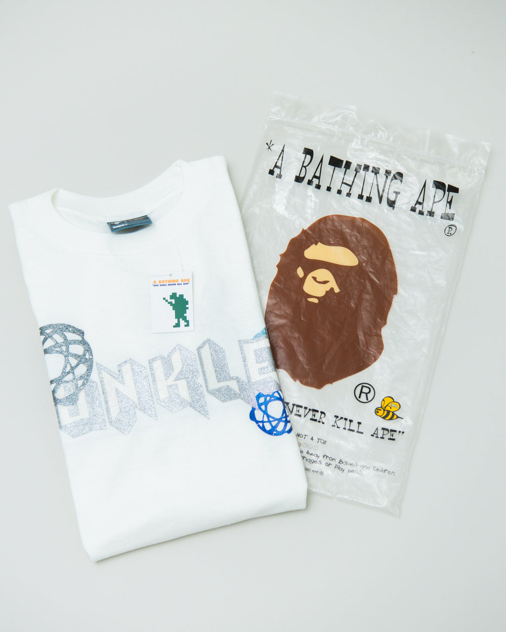 2003 BAPE x UNKLE Grail T (White/Silver)