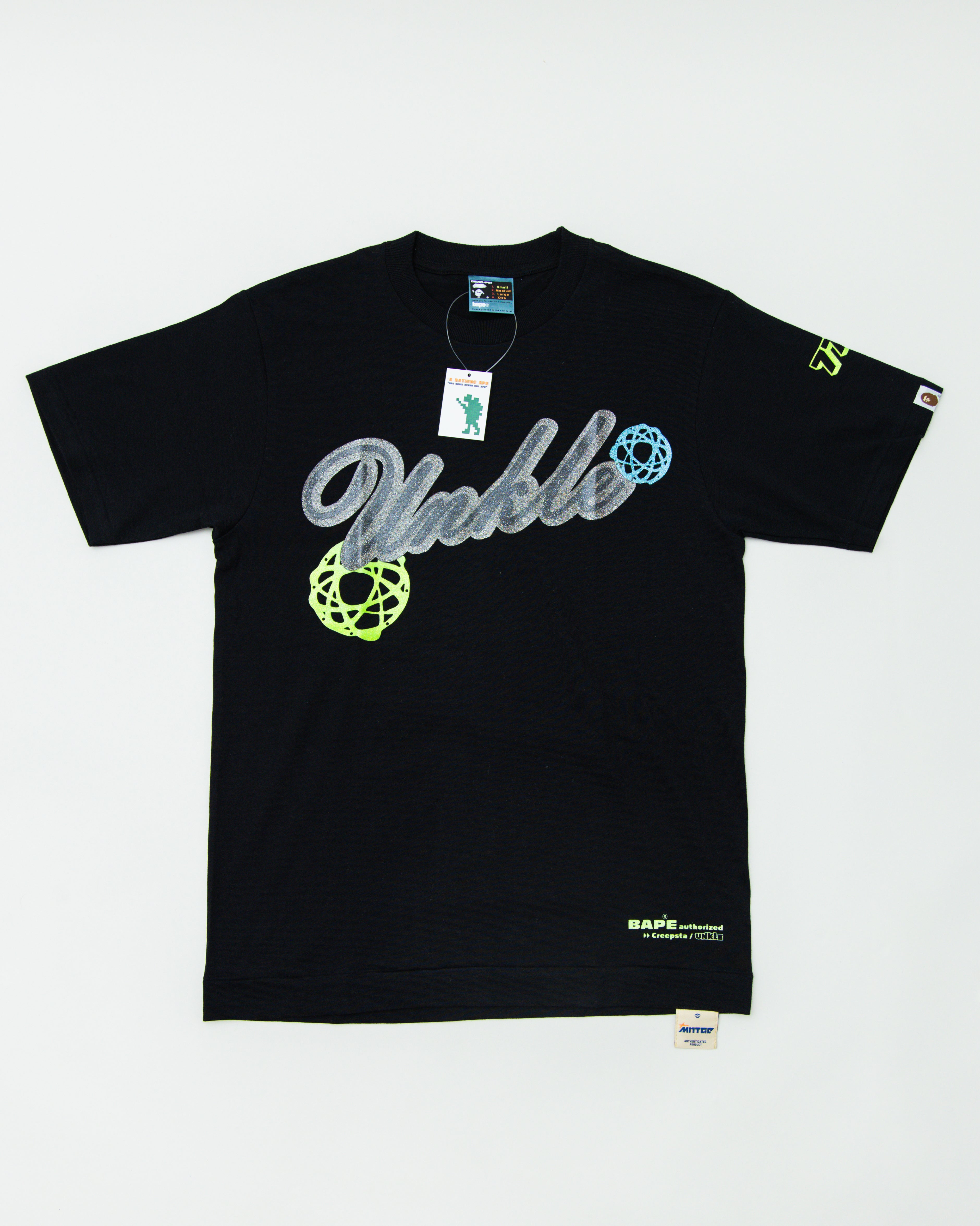 2003 BAPE x UNKLE Grail T (Black/Silver)