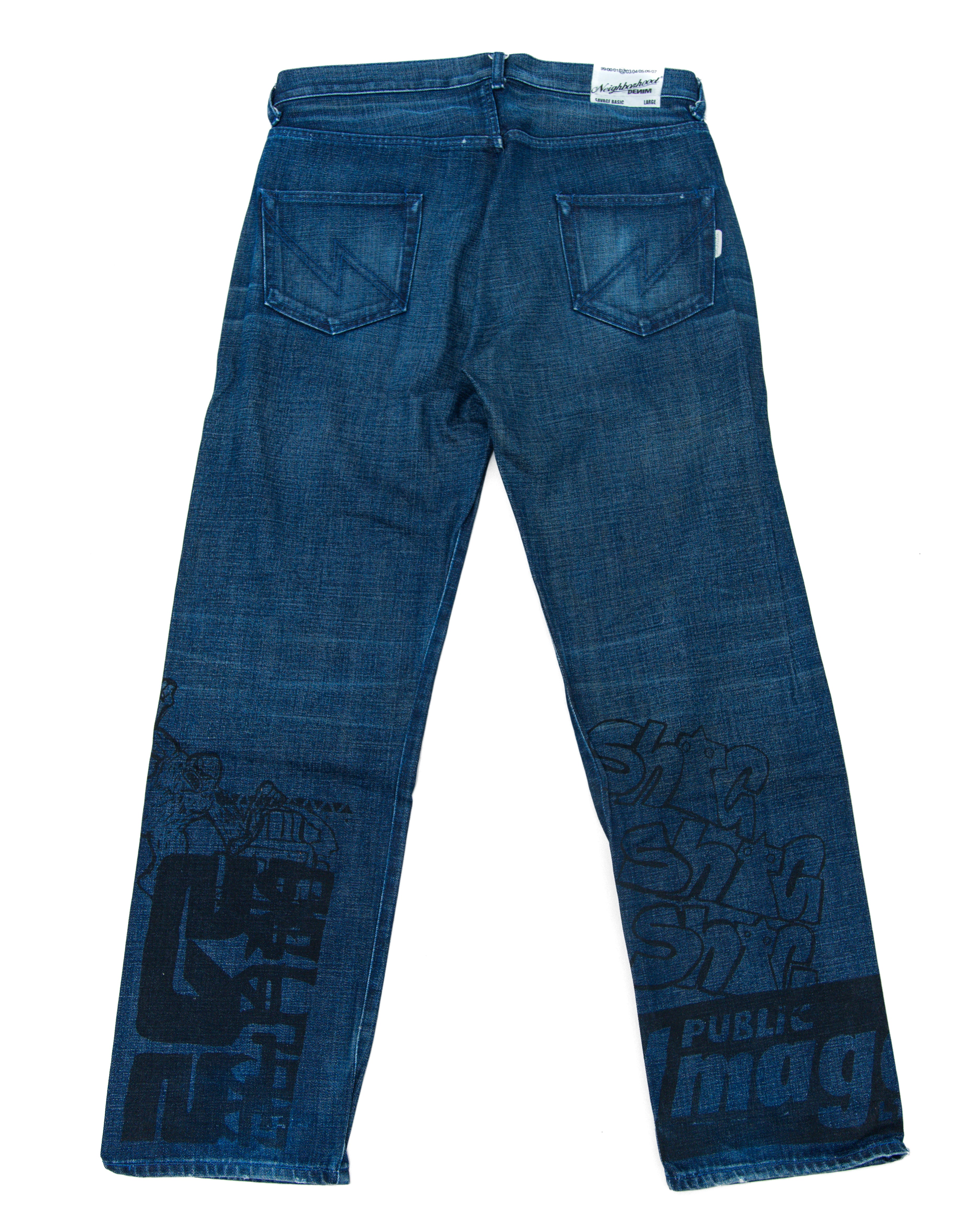 2002 Neighborhood Savage Basic Public Image Denim