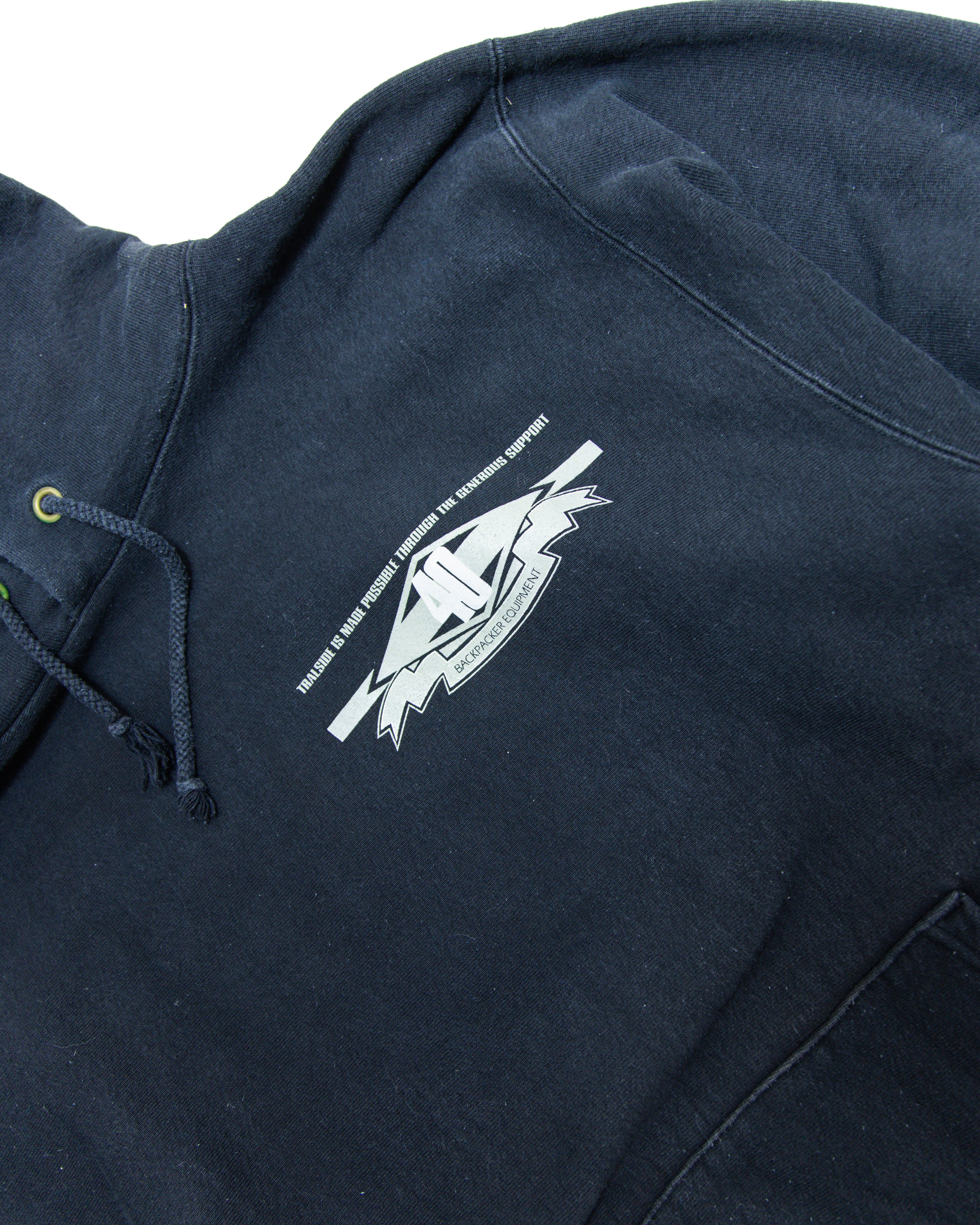 2000s FORTY PERCENT 40 Backpacker Equipment Hoodie