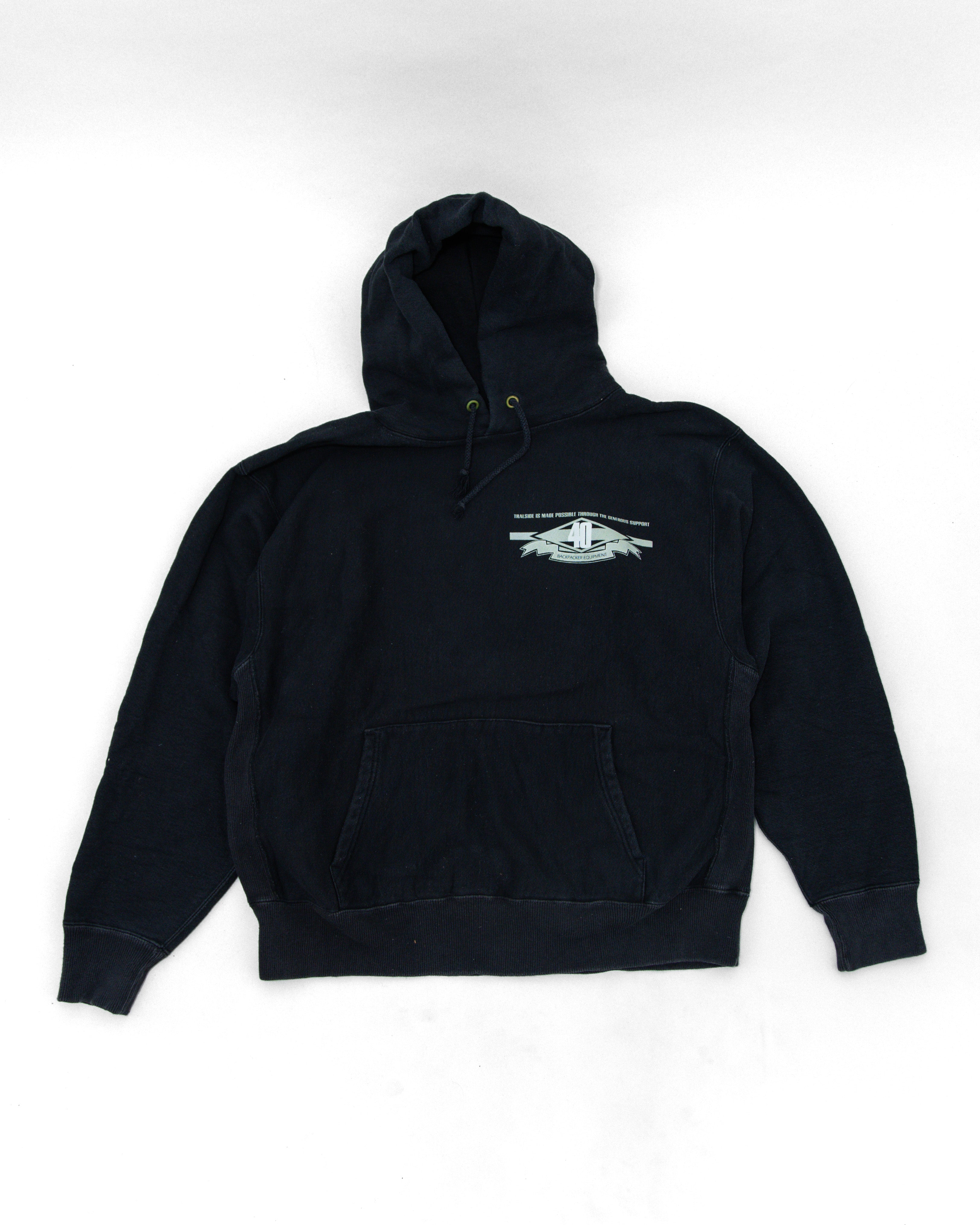 2000s FORTY PERCENT 40 Backpacker Equipment Hoodie