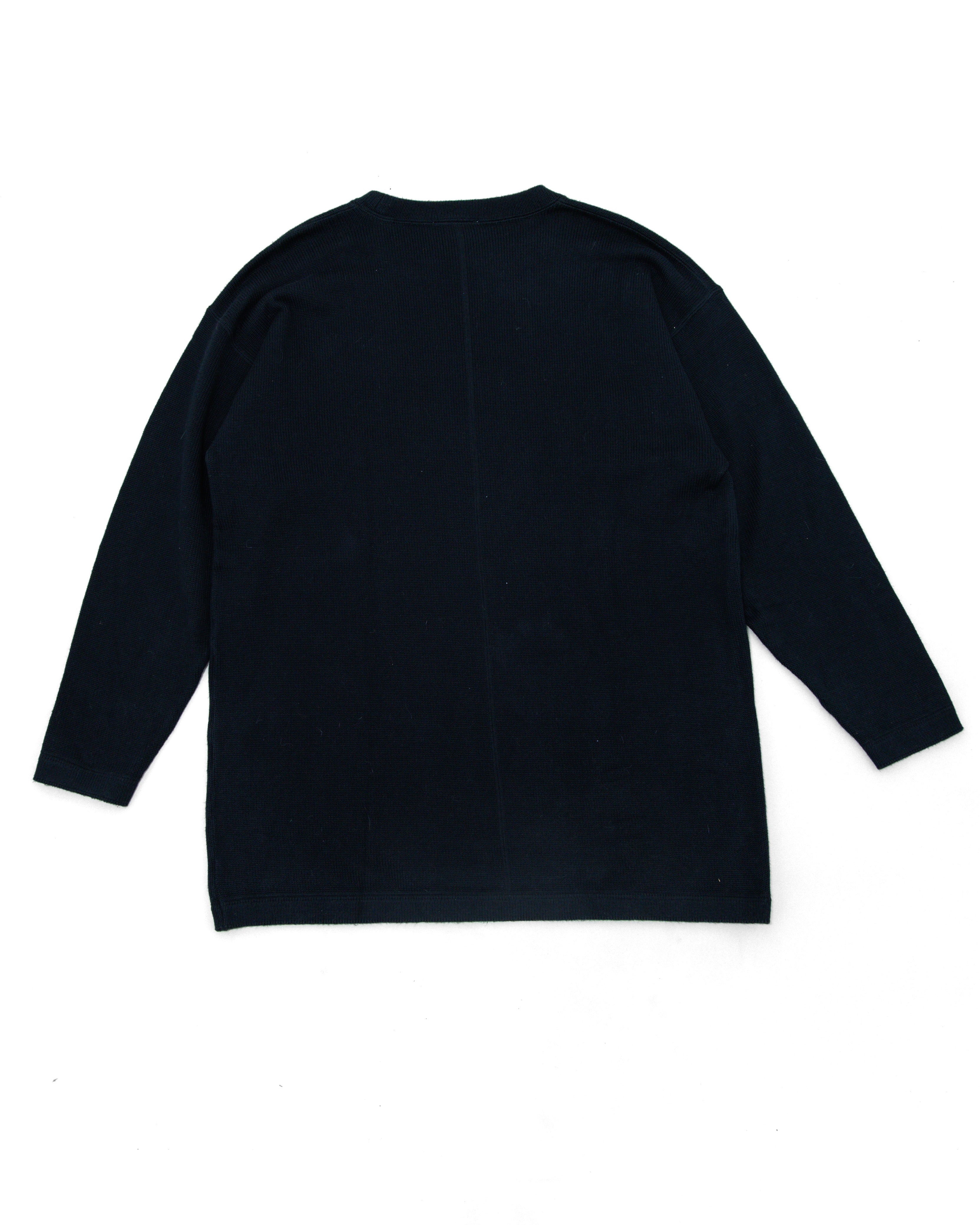 2000s FORTY PERCENT Black Knitted Sweater