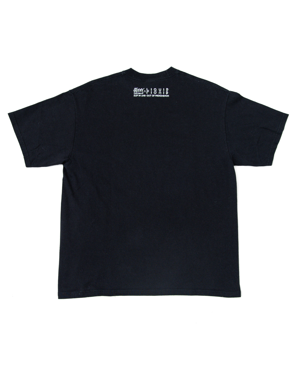 2000s STUSSY x Liquid Liquid Club 57 T