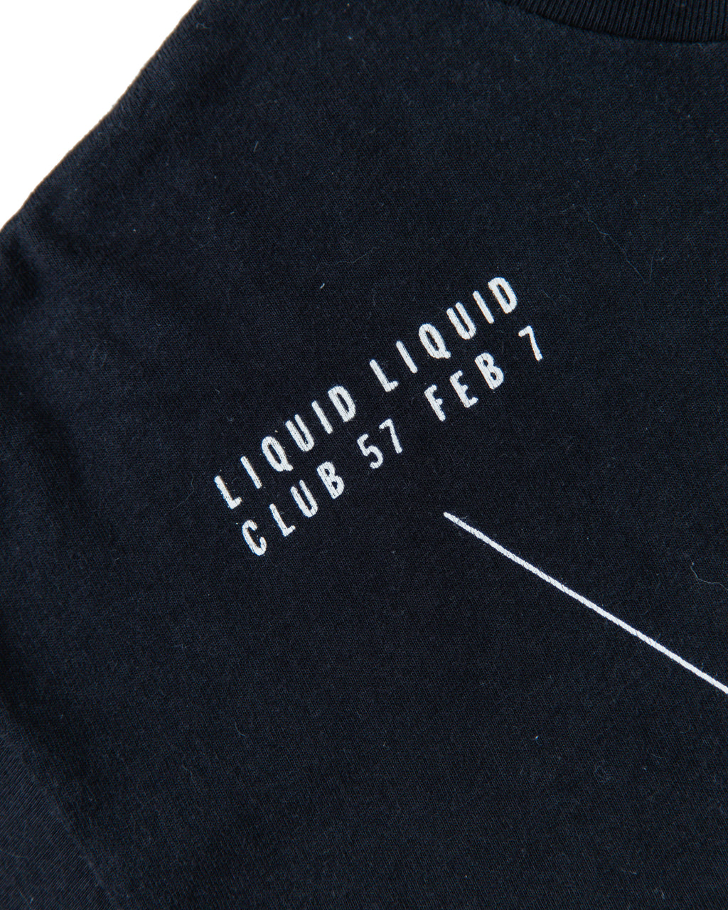 2000s STUSSY x Liquid Liquid Club 57 T