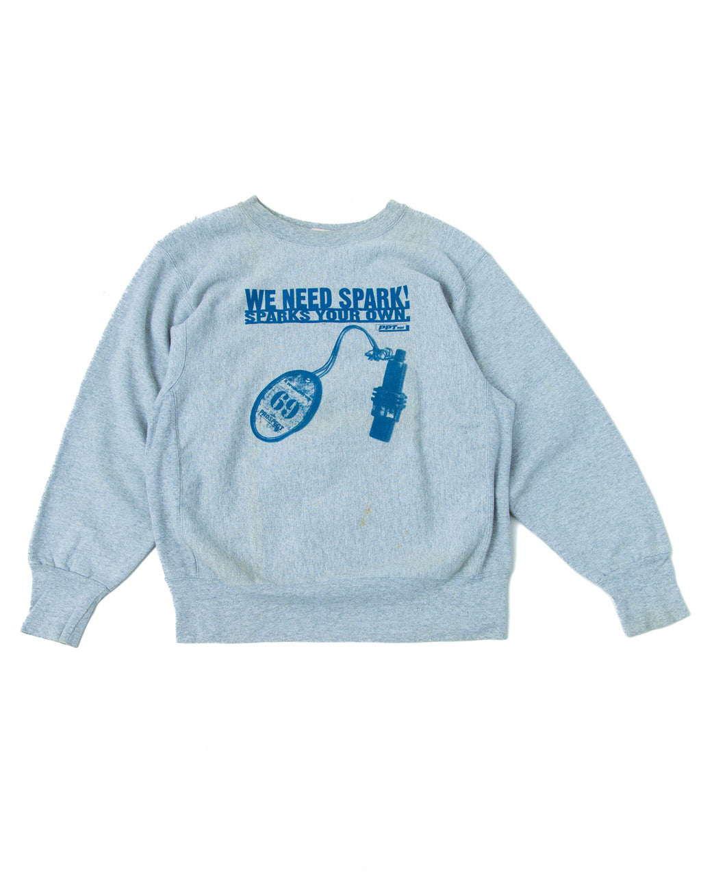 2000s PROSPECT We Need Spark! Grey Sweatshirt