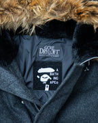 1990s BAPE Wool Puffer Parka Jacket