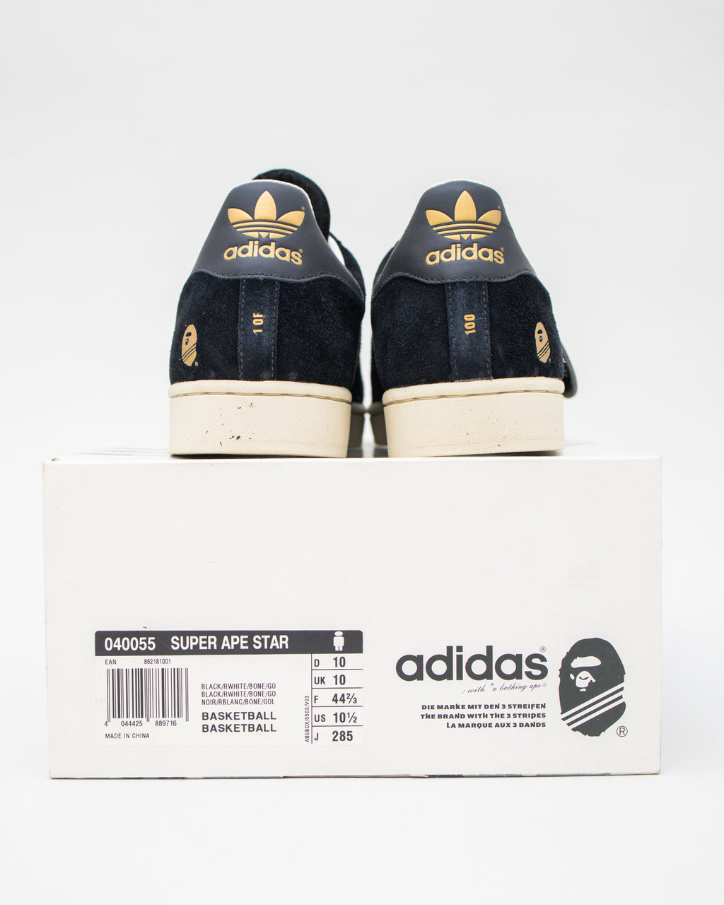 2000s Bape/Adidas Suede Superstar (1/100) | SZ 10.5