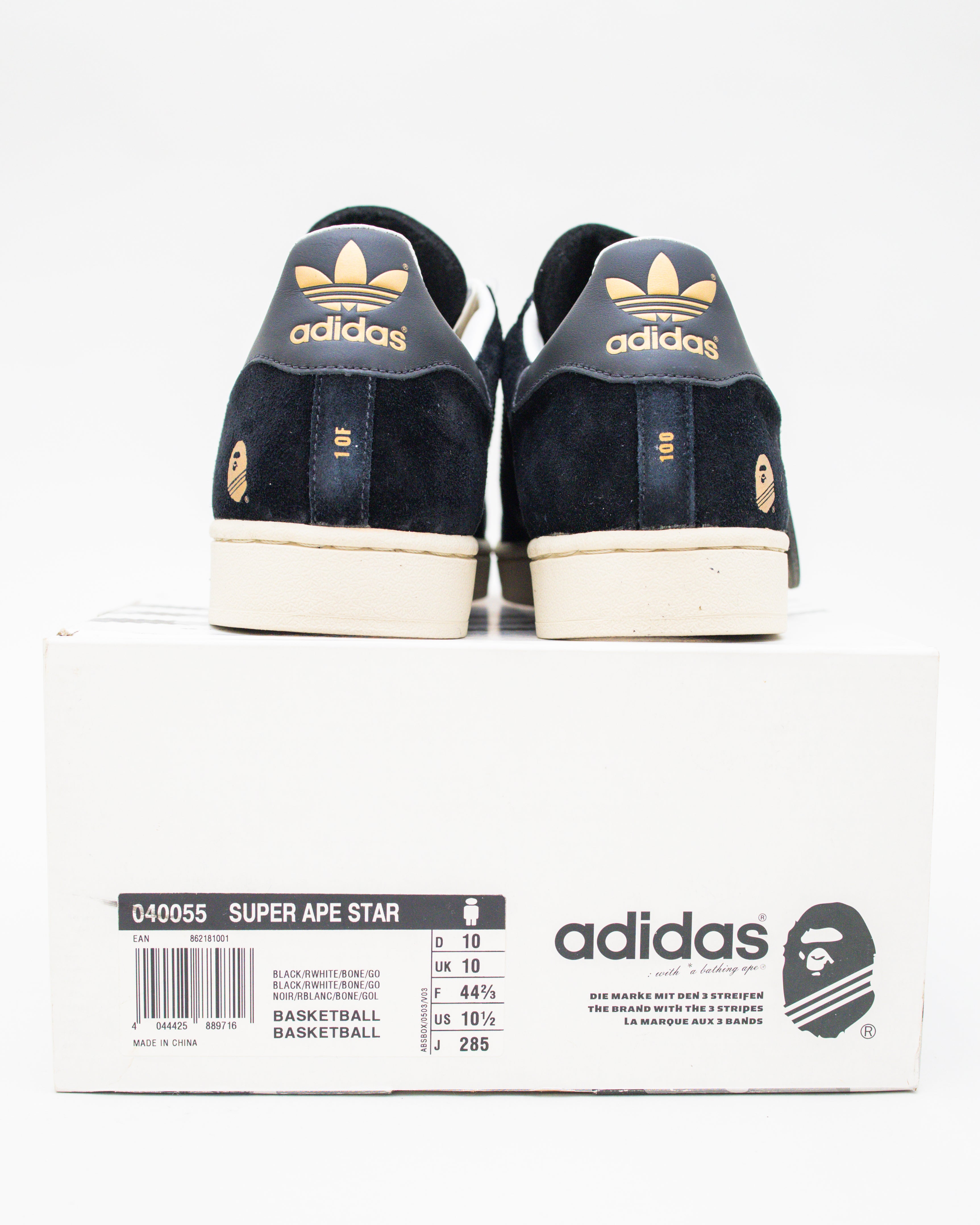 2000s Bape/Adidas Suede Superstar (1/100) | SZ 10.5