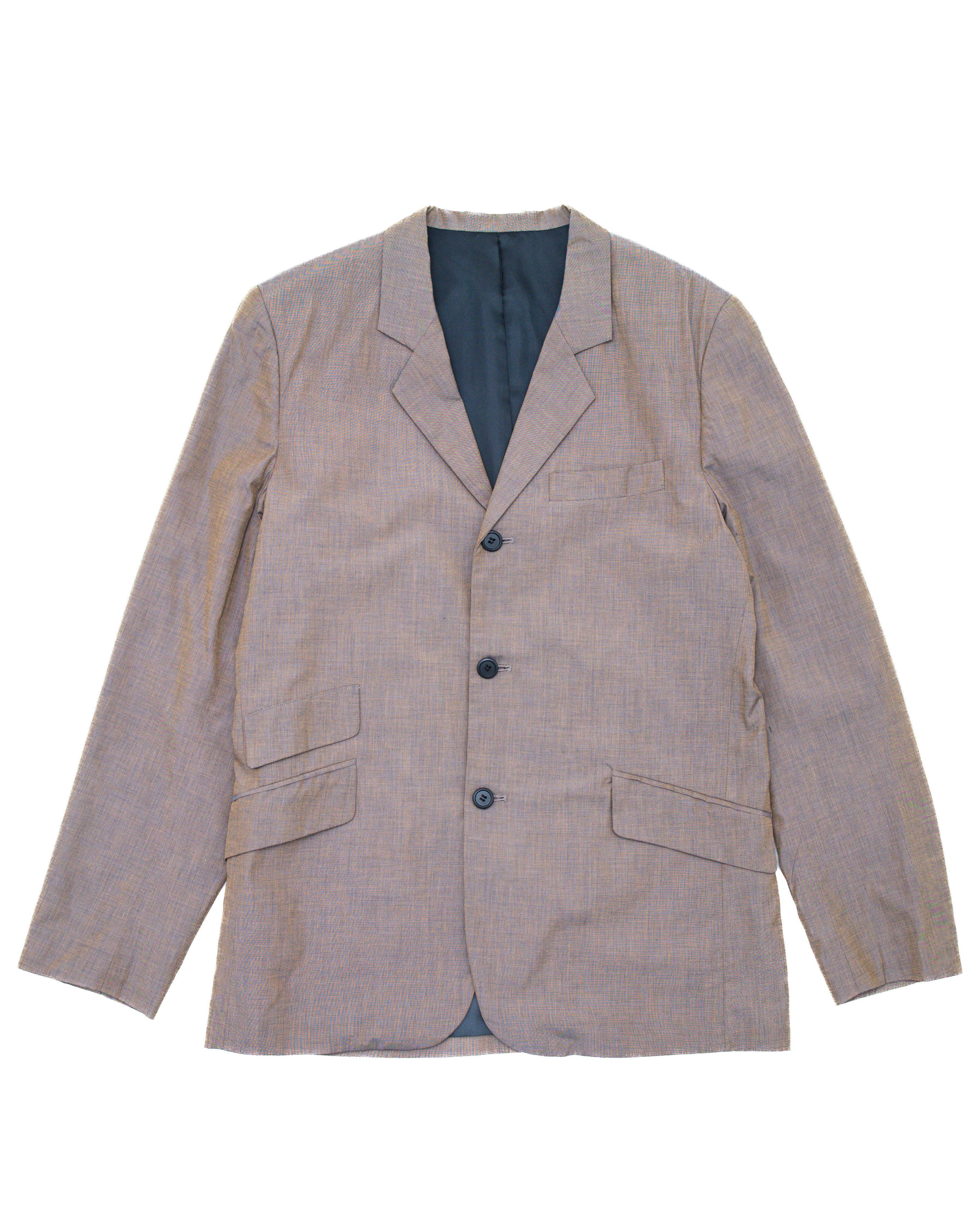 1990s BAPE Brown Blazer & Slacks (2-Piece Set)