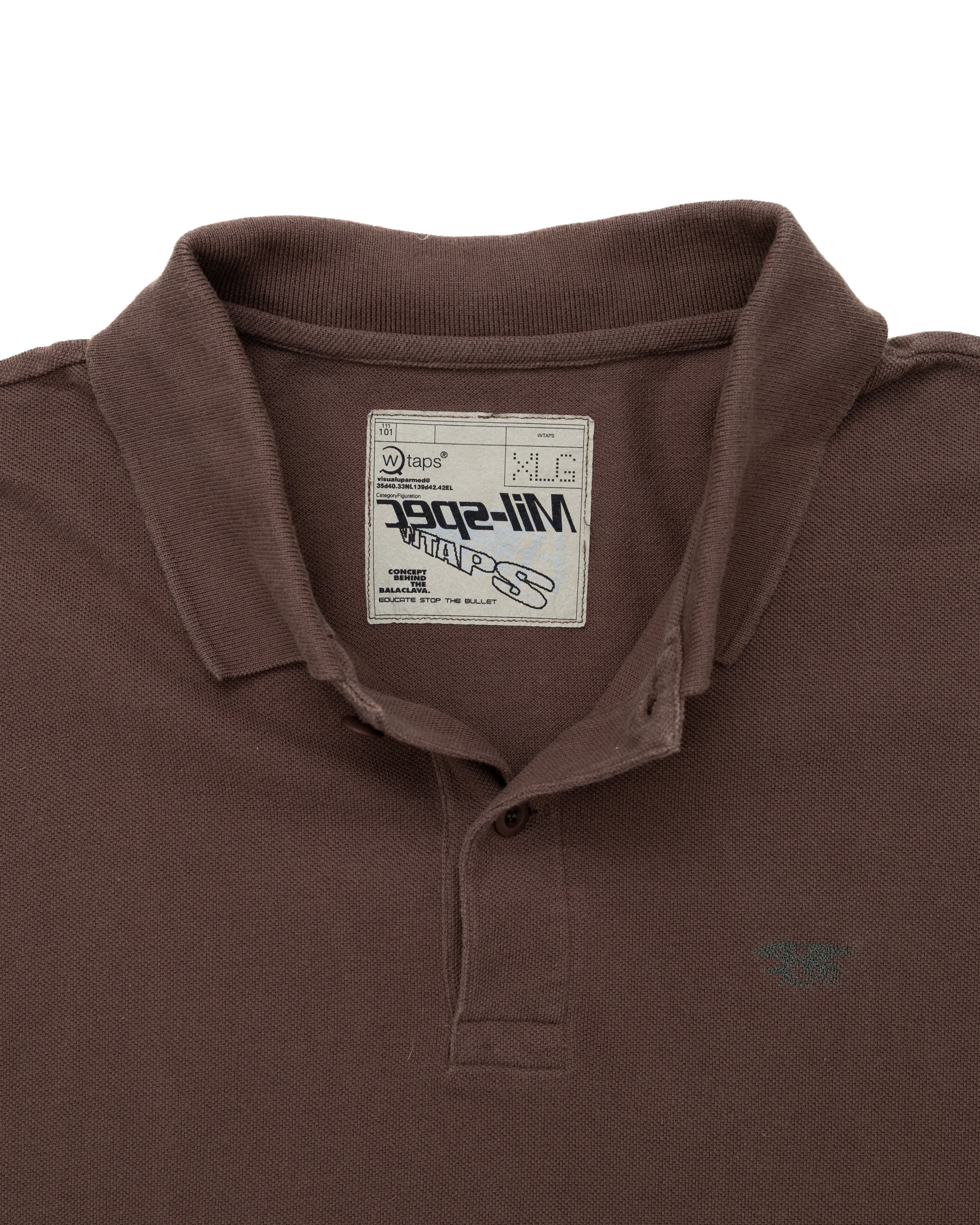 1999 WTAPS Mil-Spec Polo Shirt