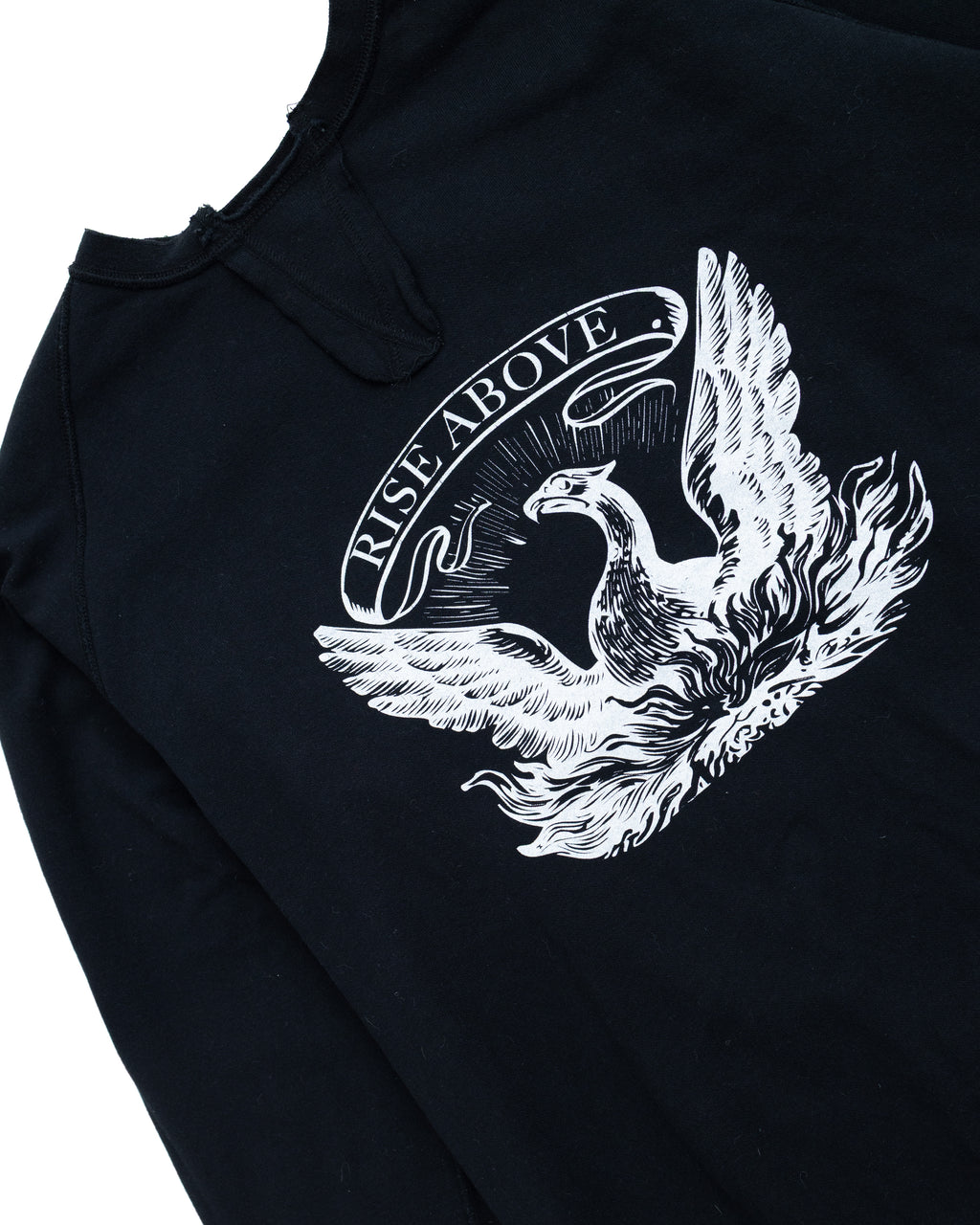 2000s WTAPS Trash Rise Above Crewneck