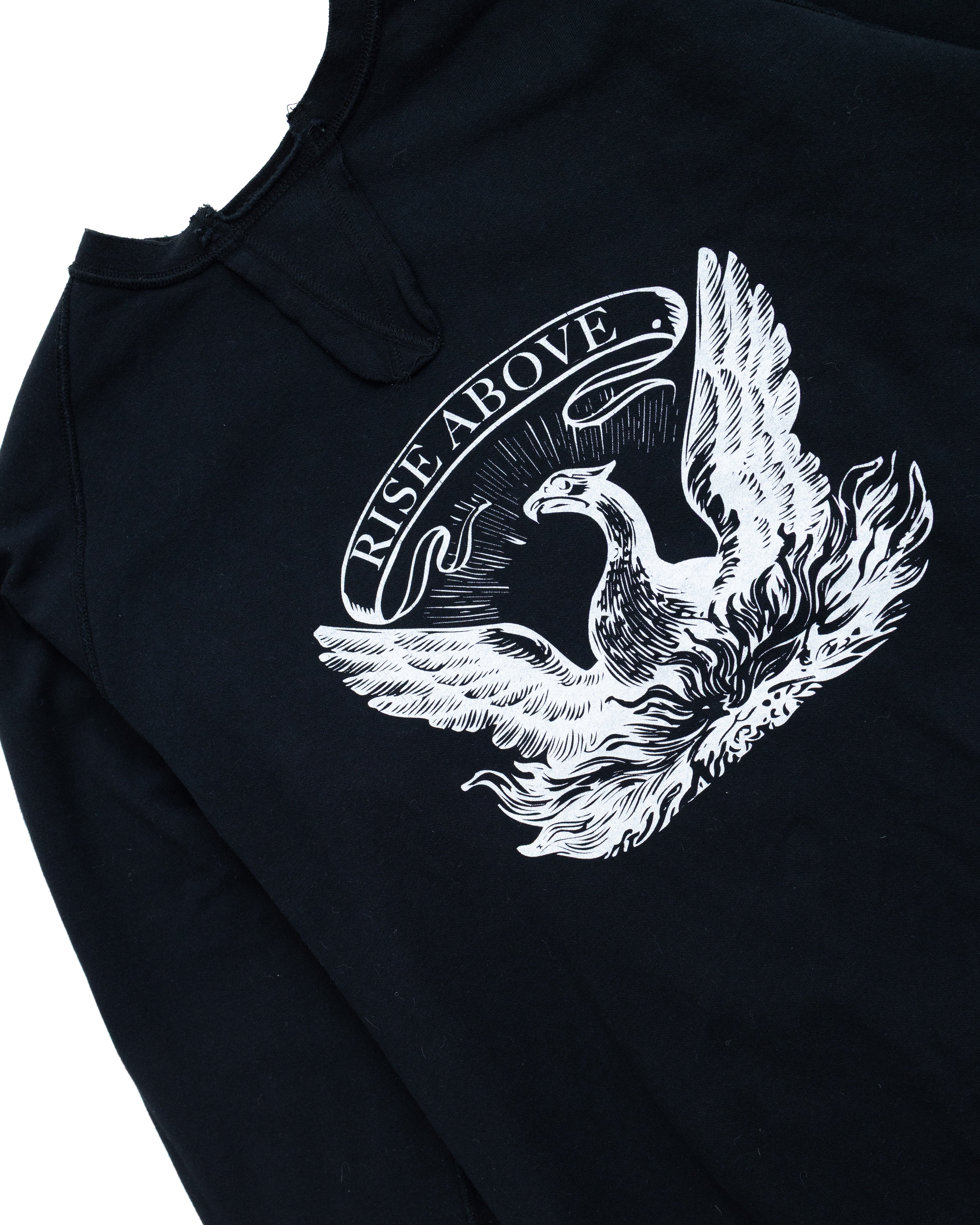 2000s WTAPS Trash Rise Above Crewneck