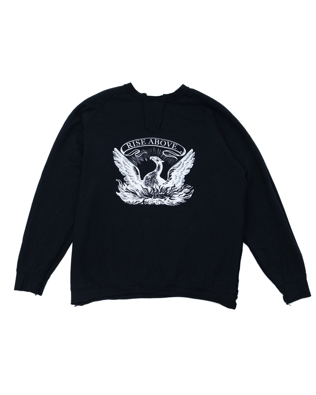 2000s WTAPS Trash Rise Above Crewneck