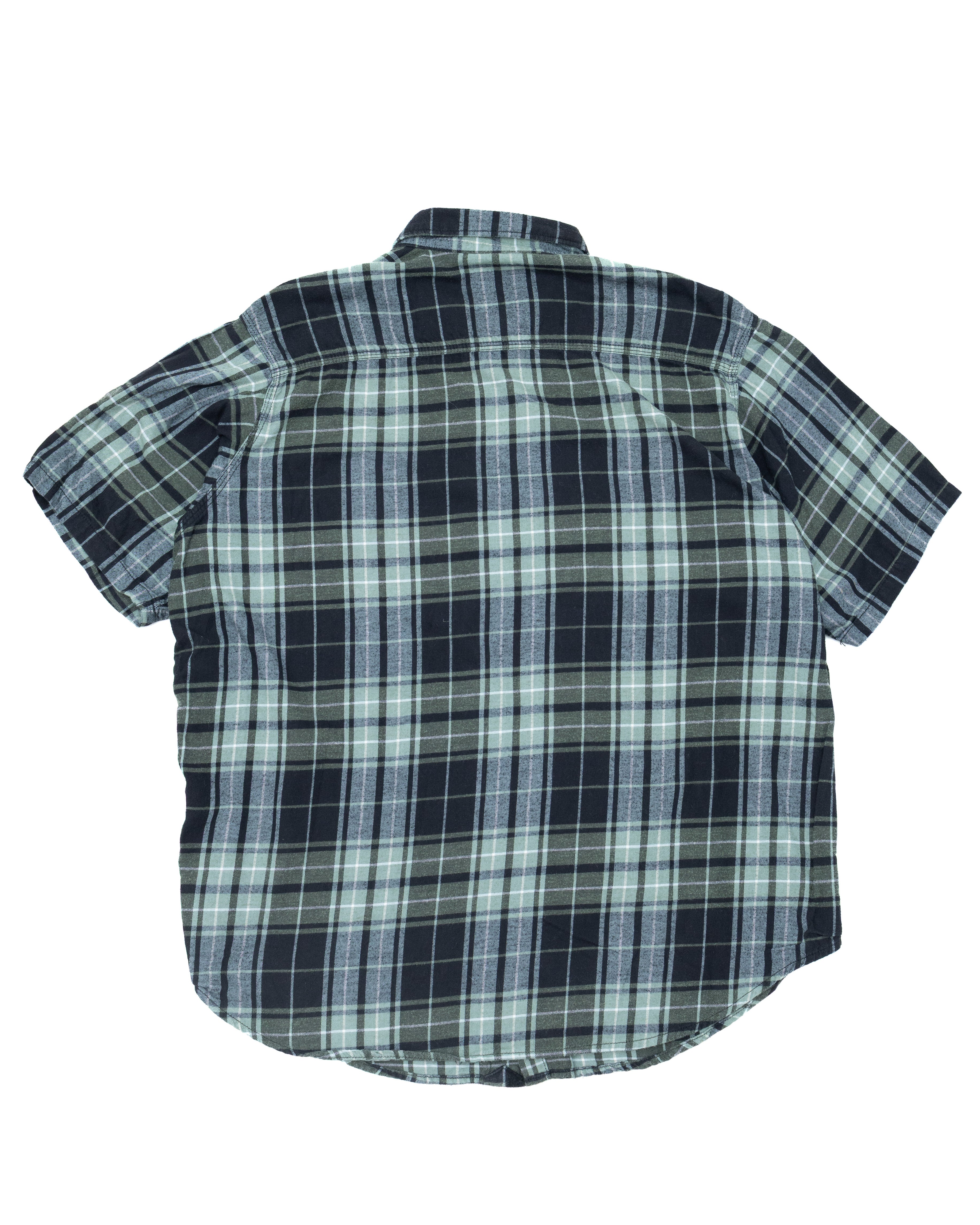 2001 Neighborhood Plaid Wool Button-Up