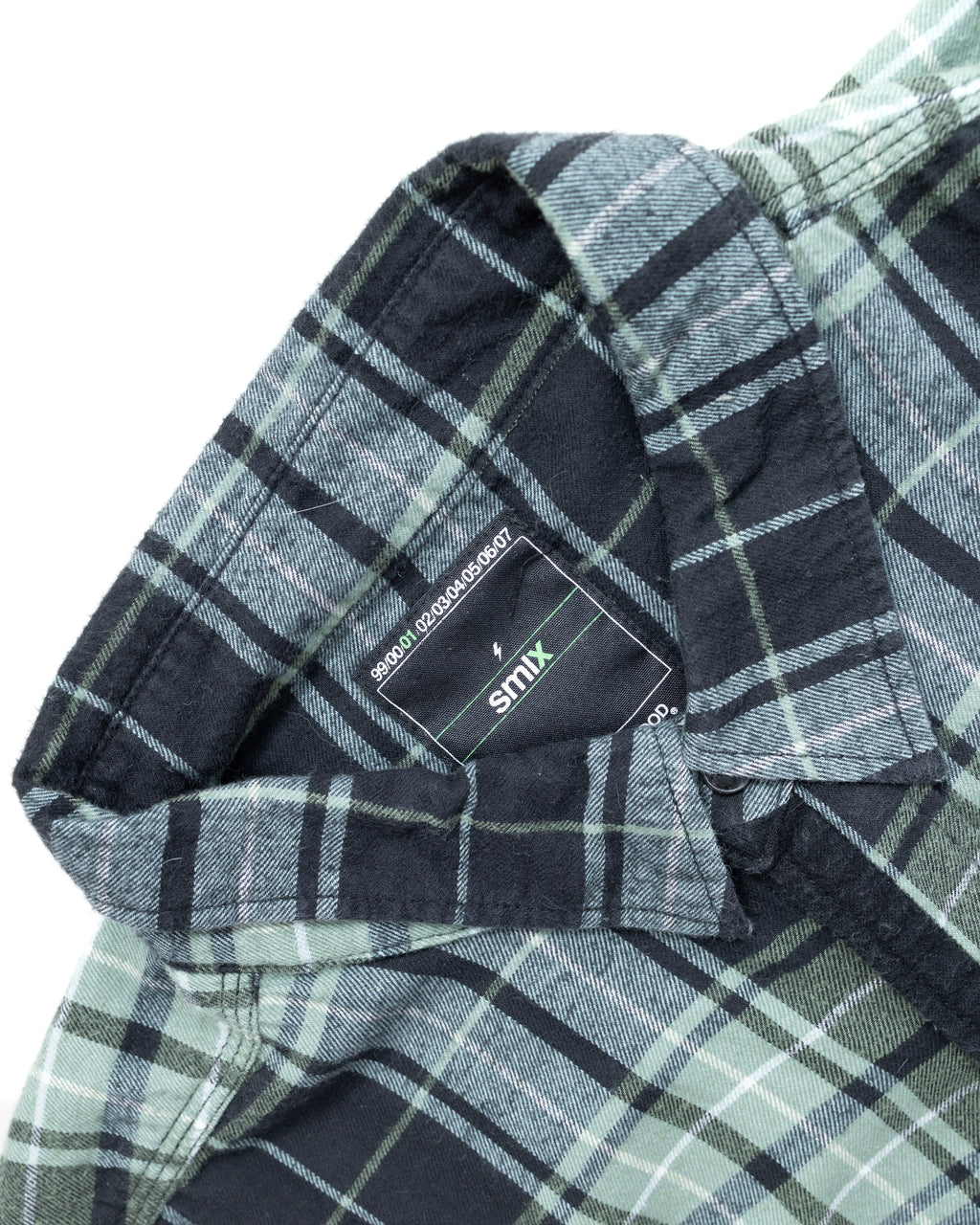 2001 Neighborhood Plaid Wool Button-Up