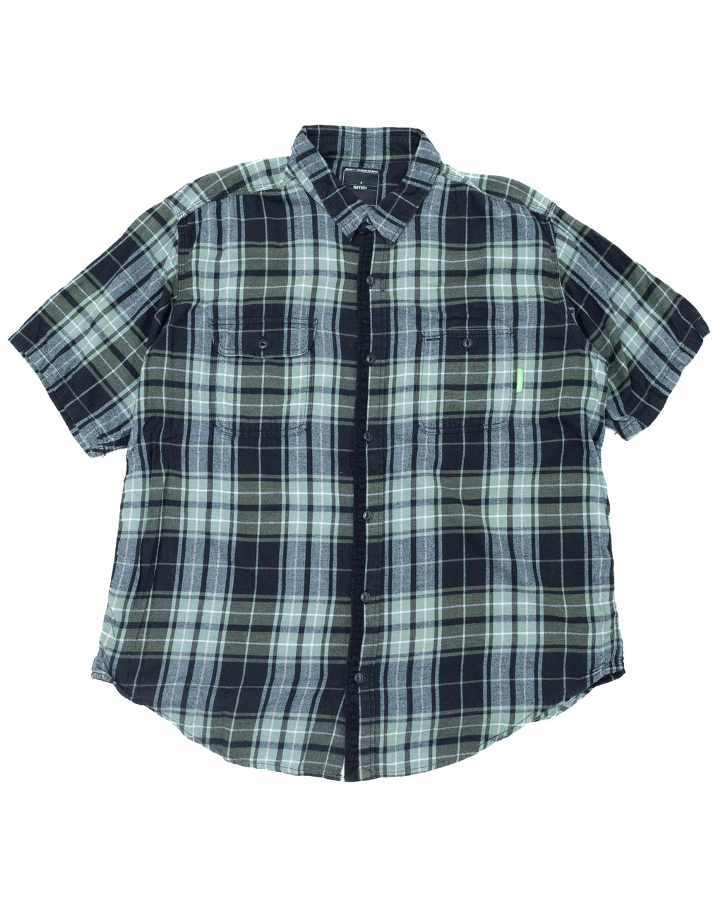 2001 Neighborhood Plaid Wool Button-Up