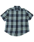 2001 Neighborhood Plaid Wool Button-Up