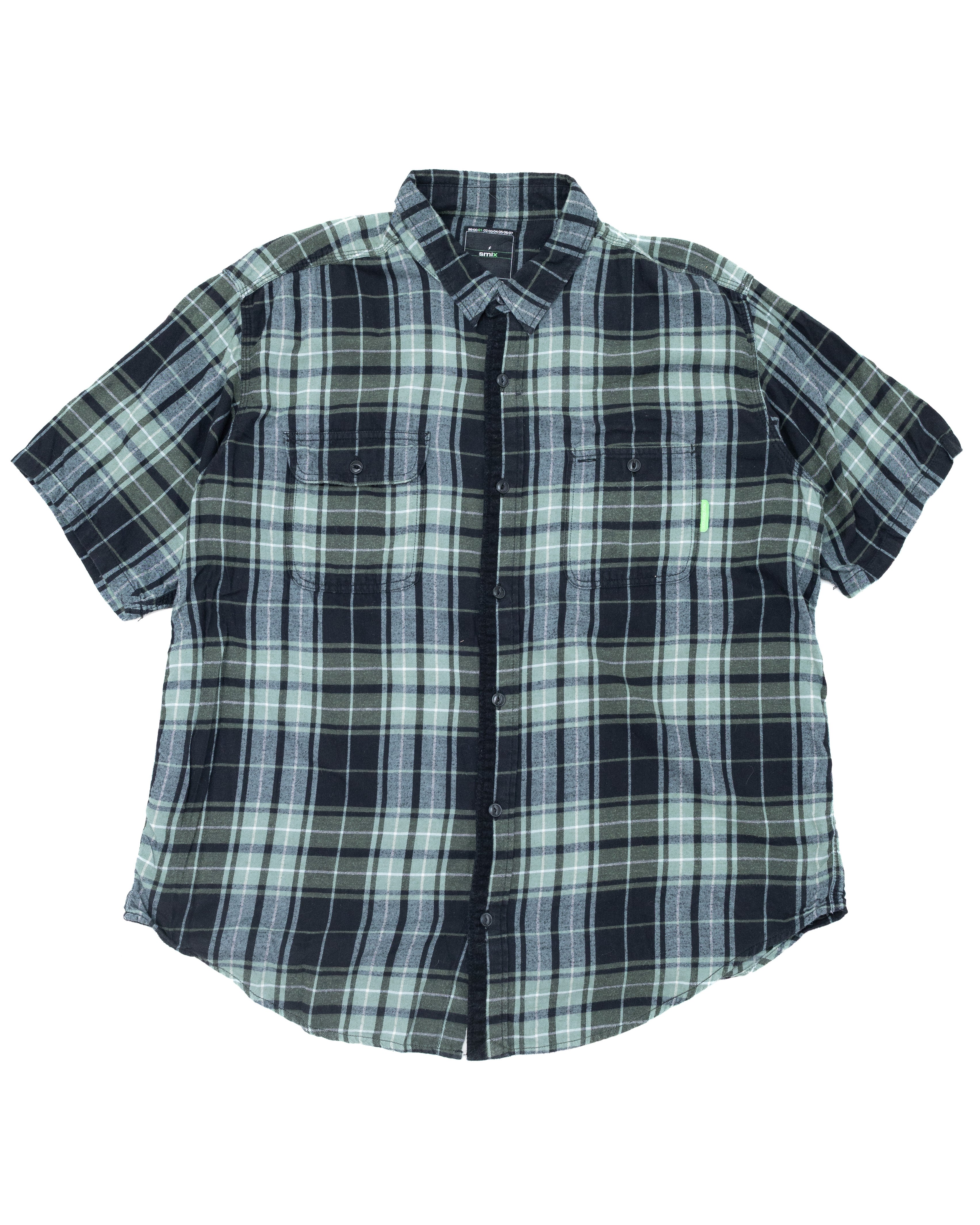 2001 Neighborhood Plaid Wool Button-Up