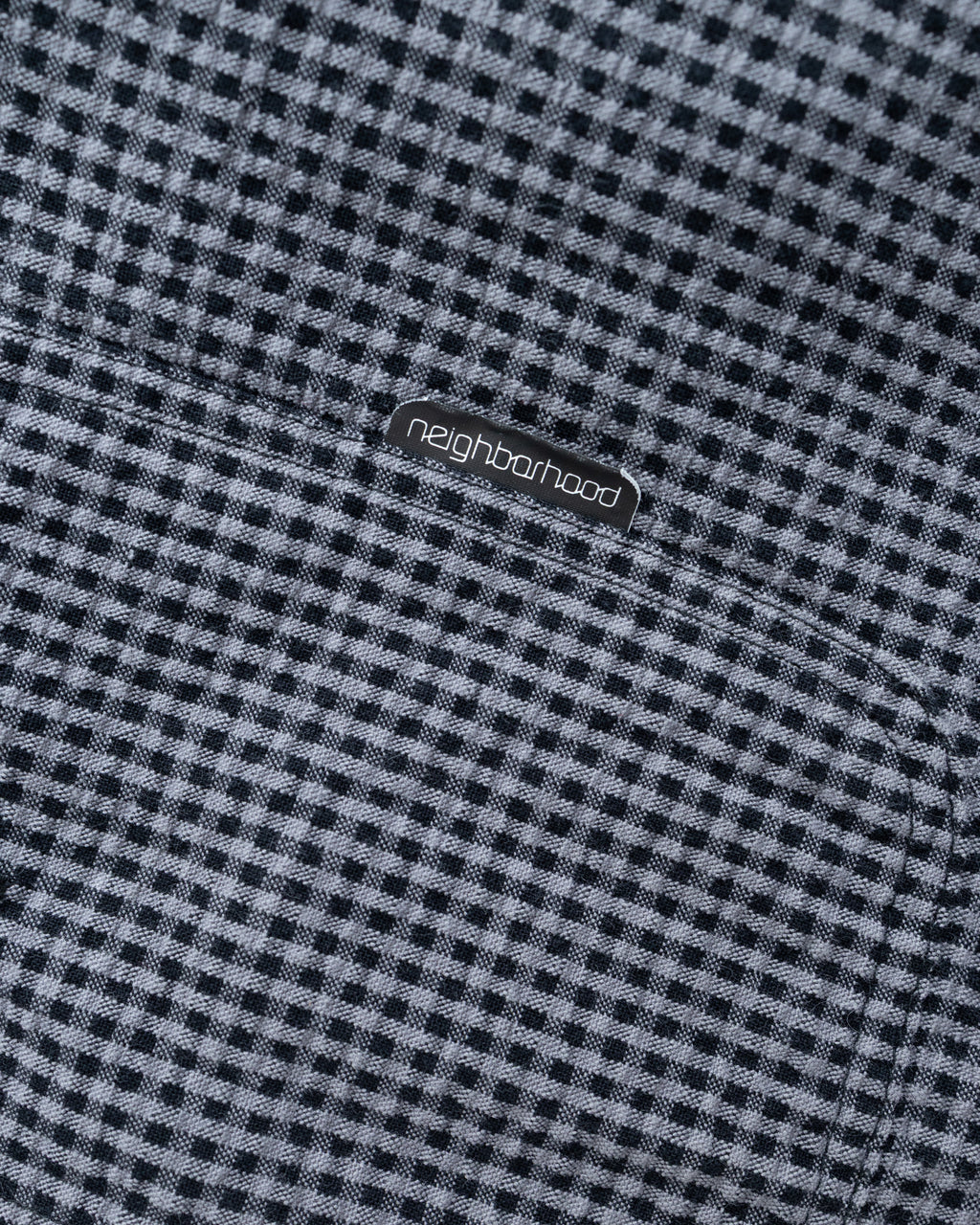 2002 Neighborhood Gingham Plaid Crumpled Shirt