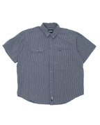 2002 Neighborhood Gingham Plaid Crumpled Shirt