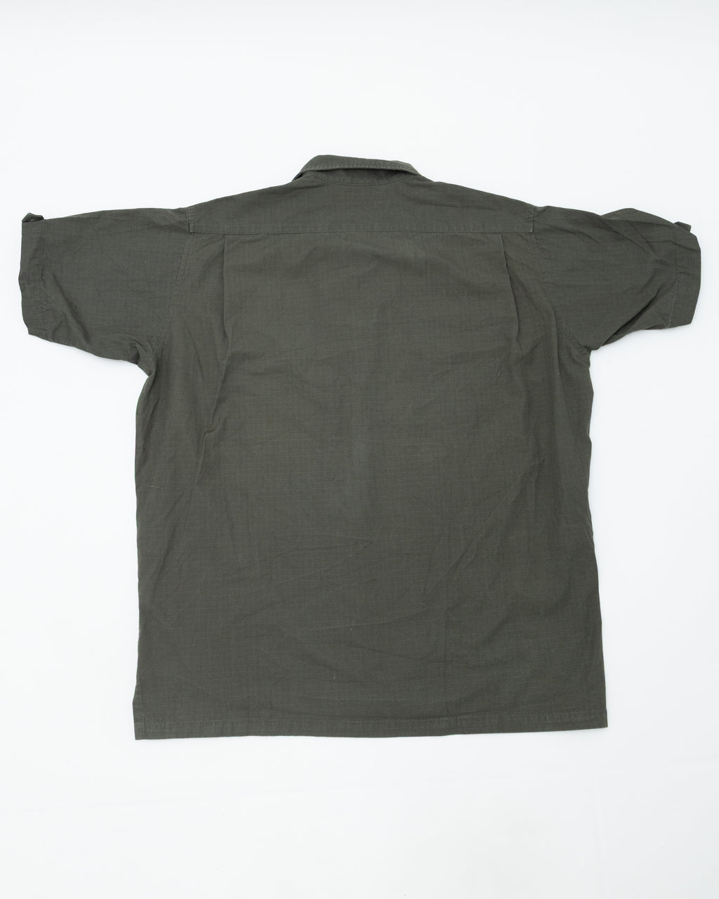 2000s WTAPS Ripstop Military Button-Up Shirt