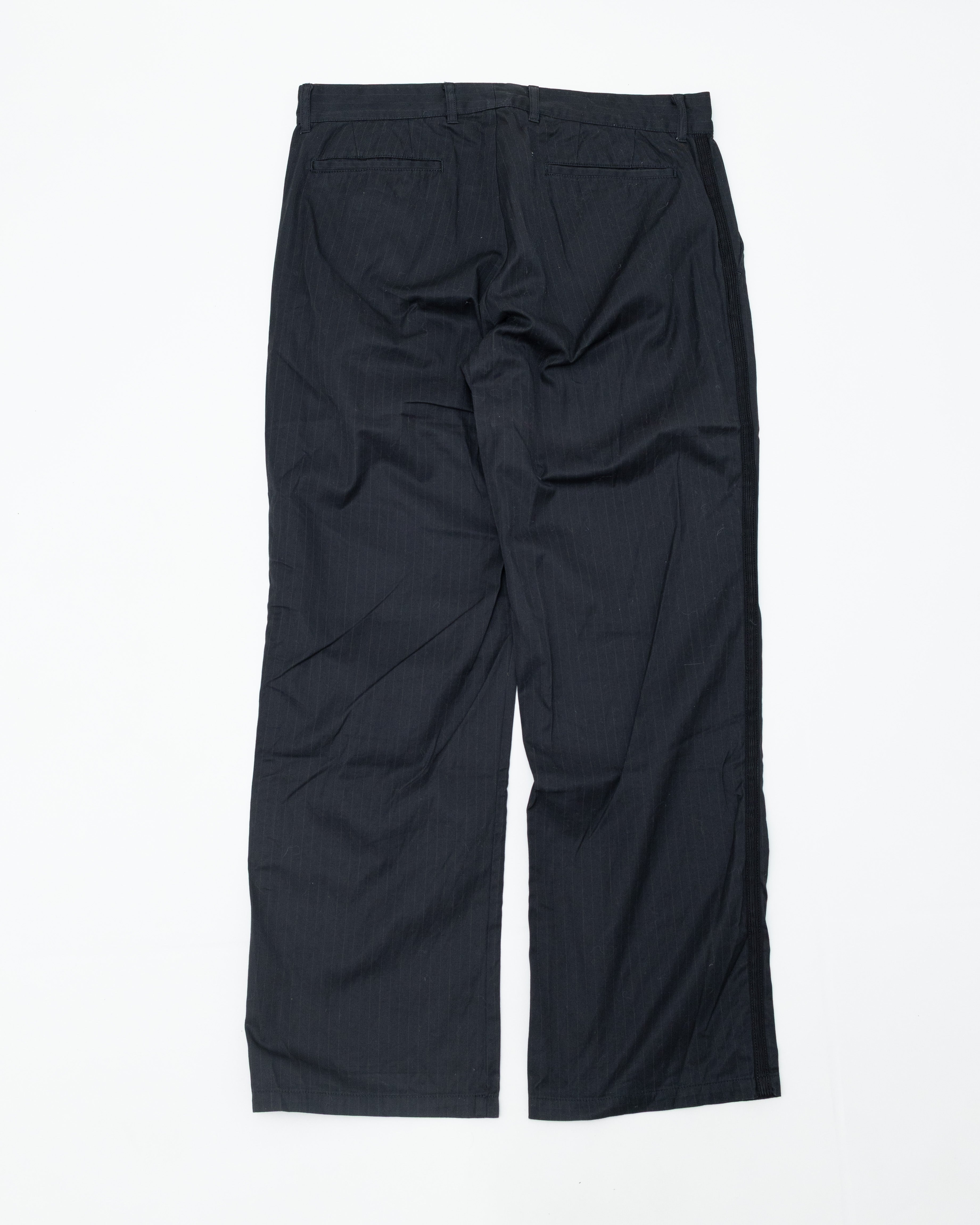 2000s Visvim Pinstripe Ribbed Dress Pant