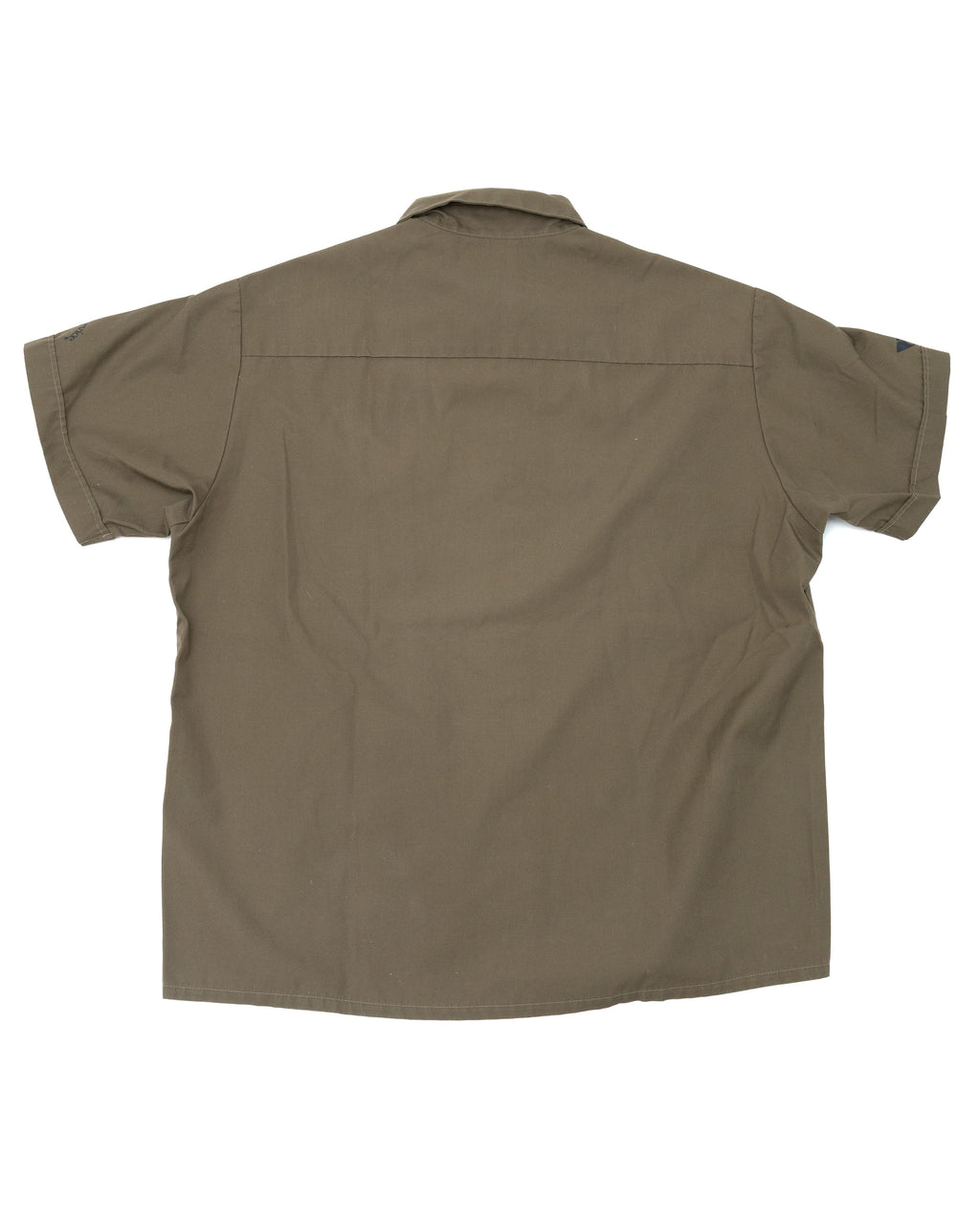 2000s WTAPS Mil-Spec Pleated Button-Up Shirt