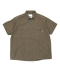 2000s WTAPS Mil-Spec Pleated Button-Up Shirt