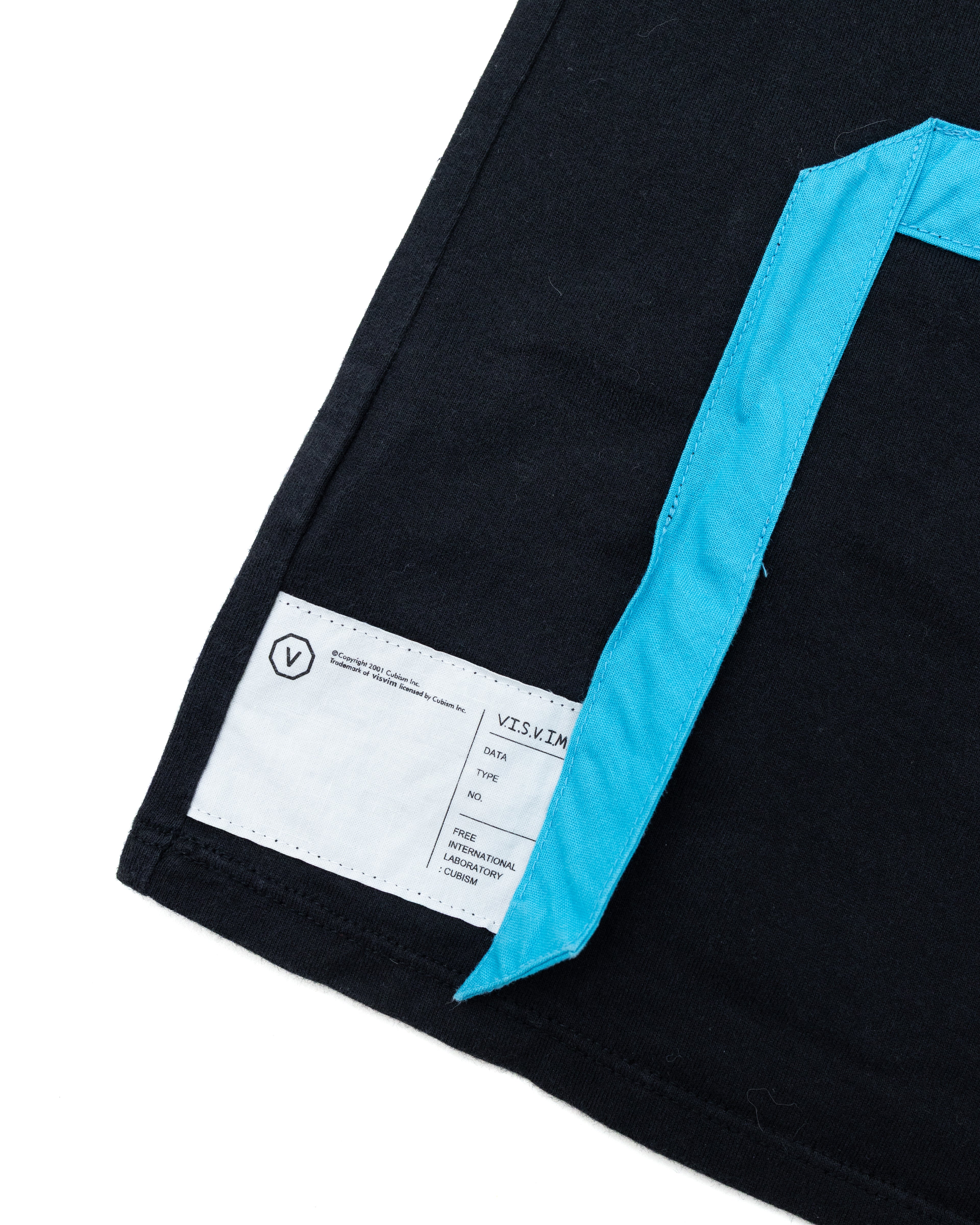 2001 Visvim Cubism Turquoise Ribbon Tee