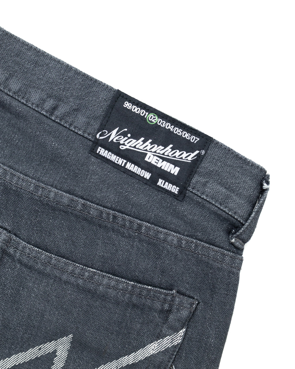 2002 Neighborhood Fragment Narrow X Denim