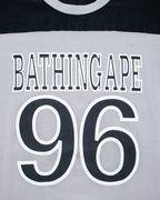 1996 BAPE Cut & Sew Jersey Shirt *RARE