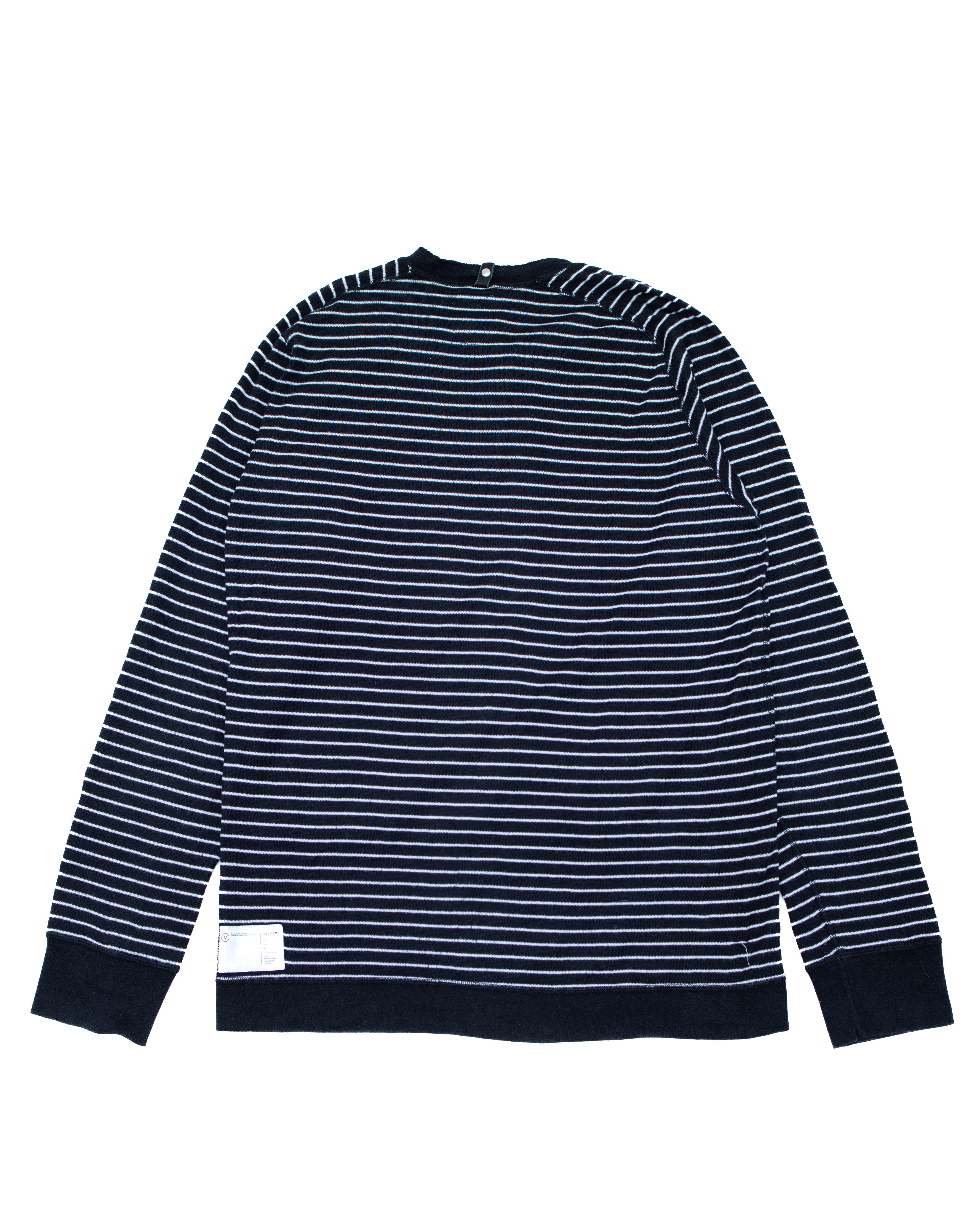 2000s Visvim Striped Henley L/S