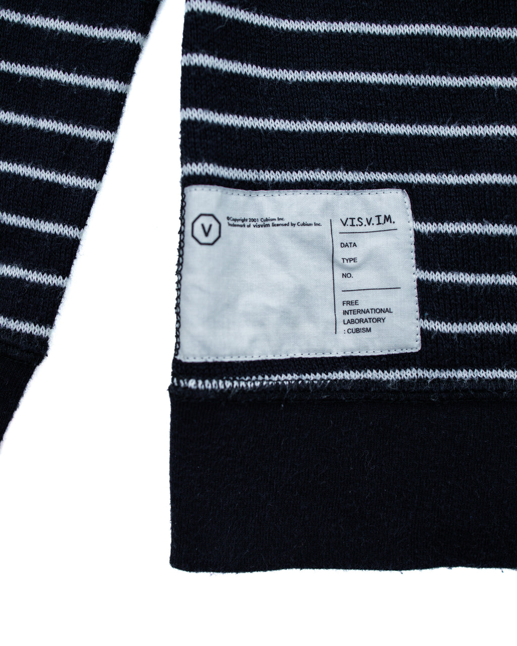 2000s Visvim Striped Henley L/S