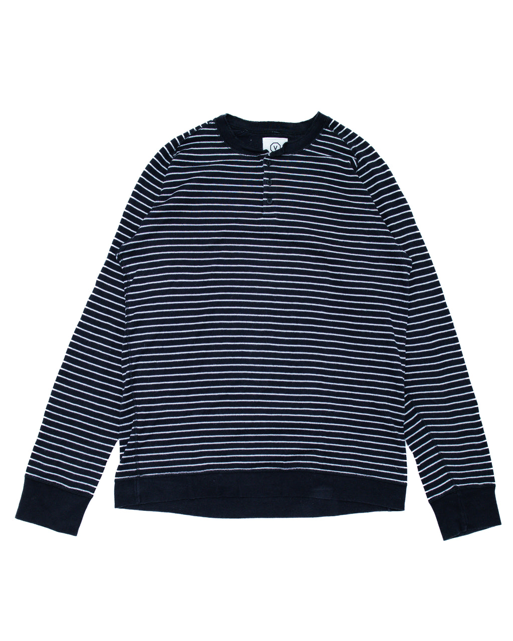 2000s Visvim Striped Henley L/S