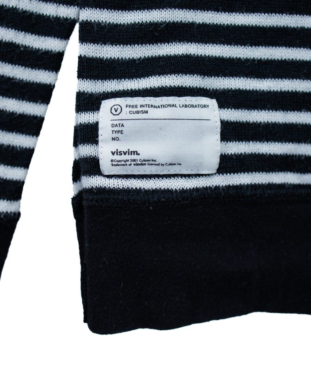 2000s Visvim Sailor's Striped Henley L/S