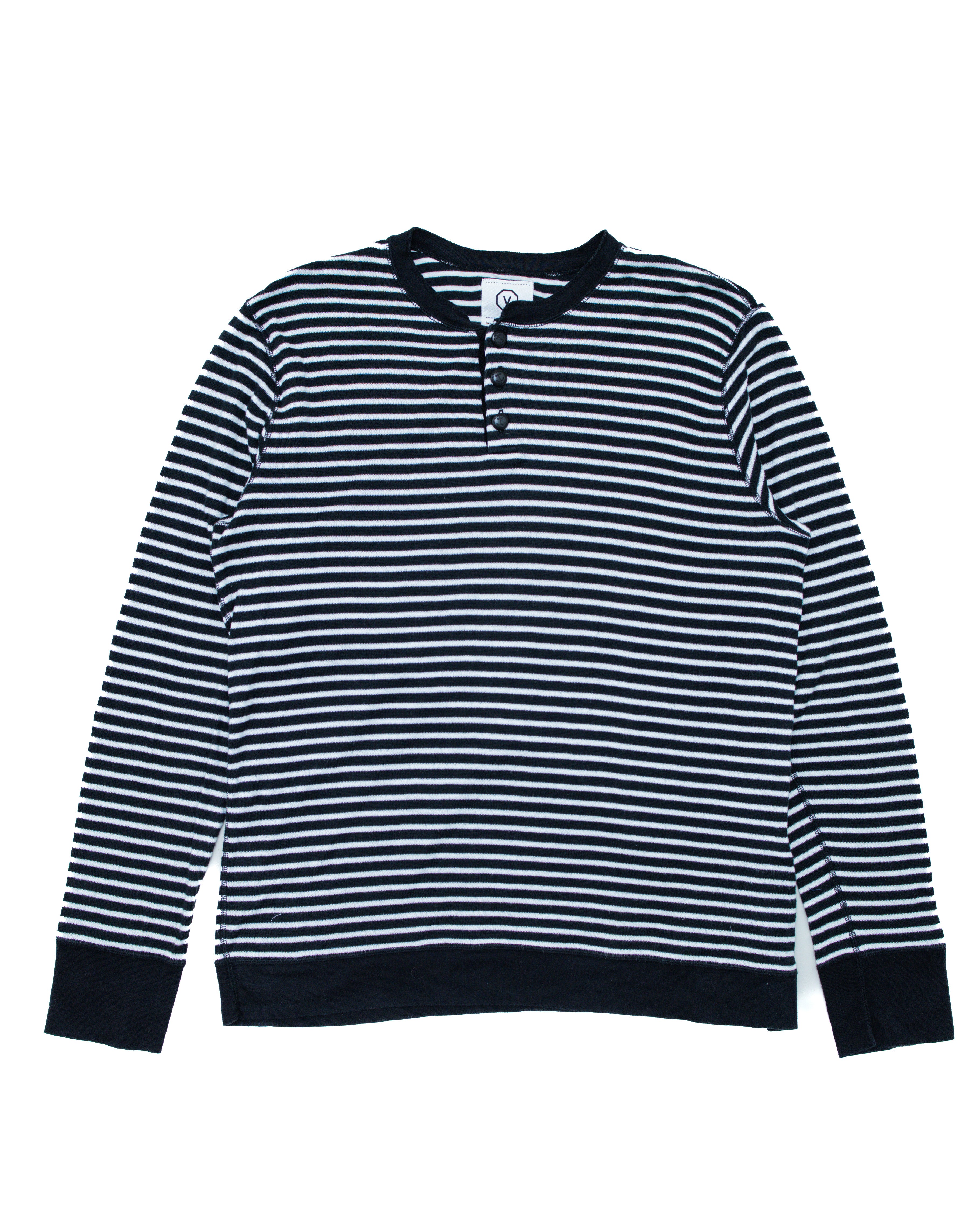2000s Visvim Sailor's Striped Henley L/S