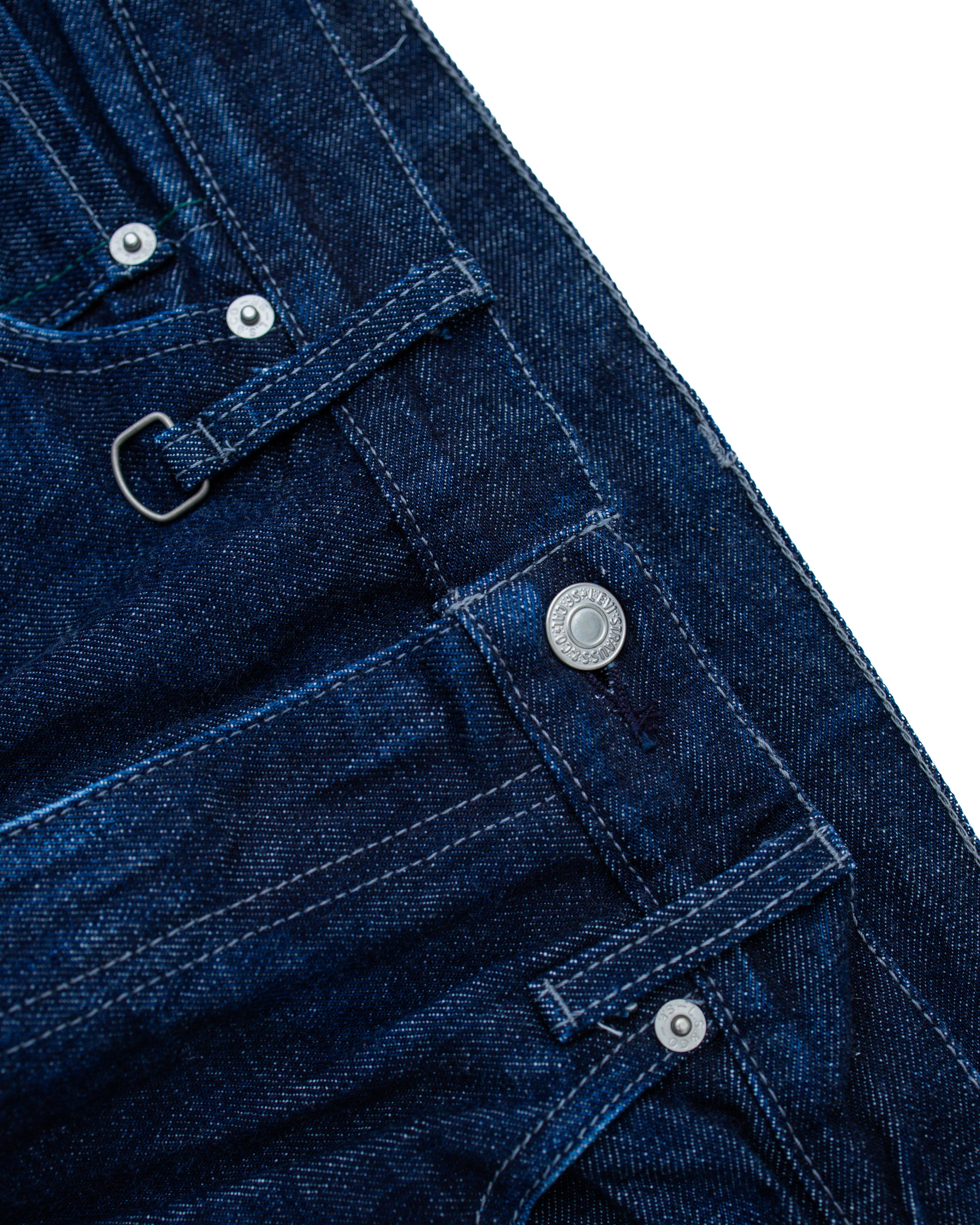 2000s Levi's/Fragment 207M Fenom Pants Dark Wash/Green Stitching