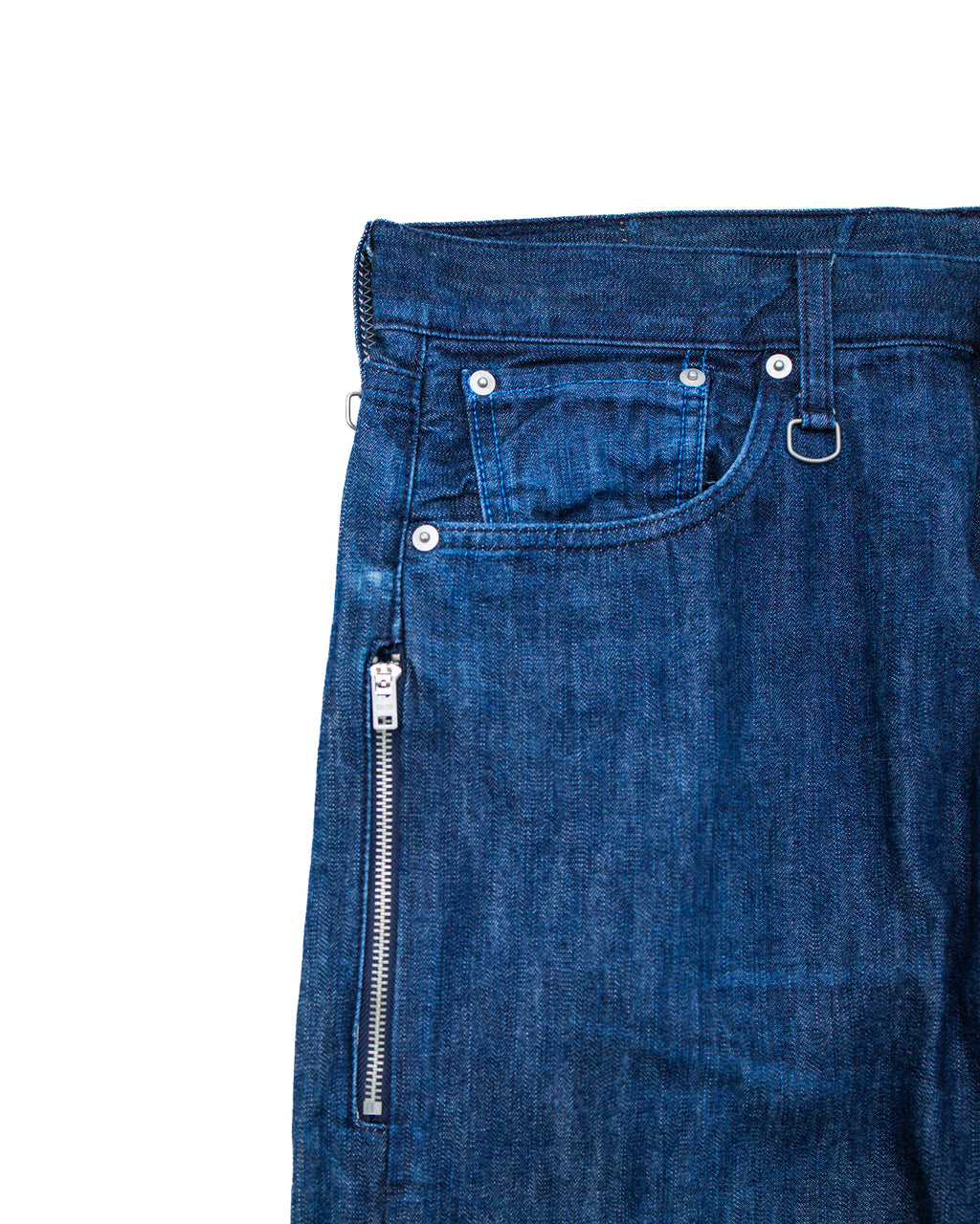 2000s Levi's/Fragment Fenom Denim Pants Dark Wash/Blue Stitch