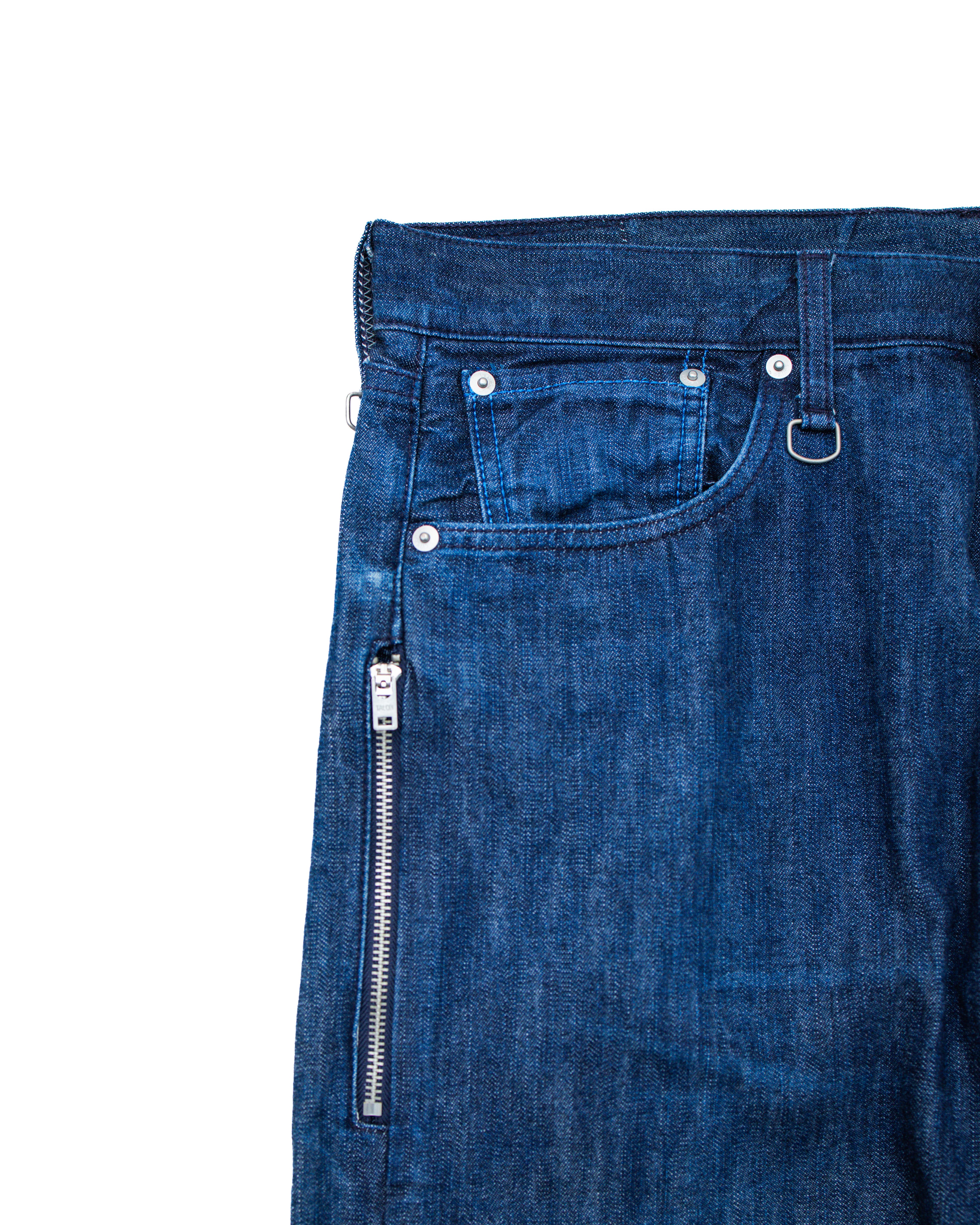 2000s Levi's/Fragment Fenom Denim Pants Dark Wash/Blue Stitch