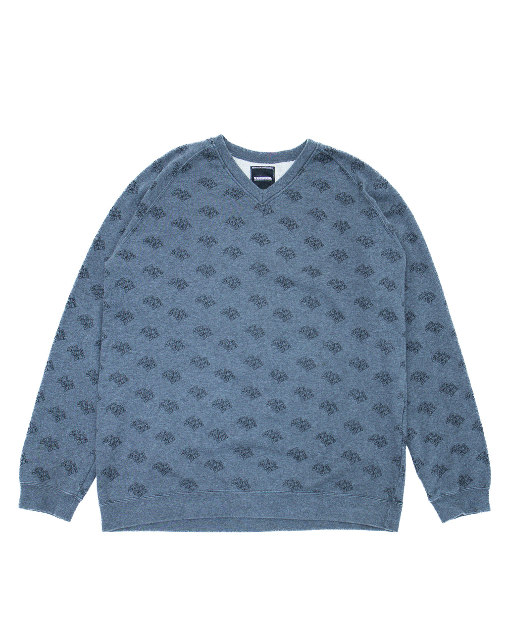 2000s Neighborhood Shag AOP Crewneck