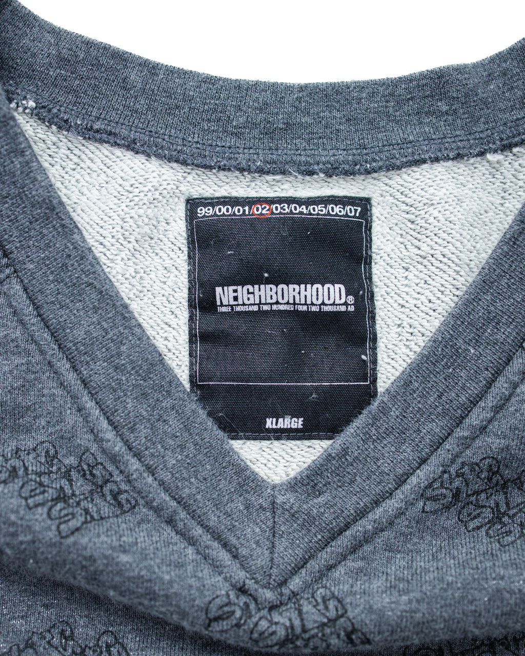 2000s Neighborhood Shag AOP Crewneck