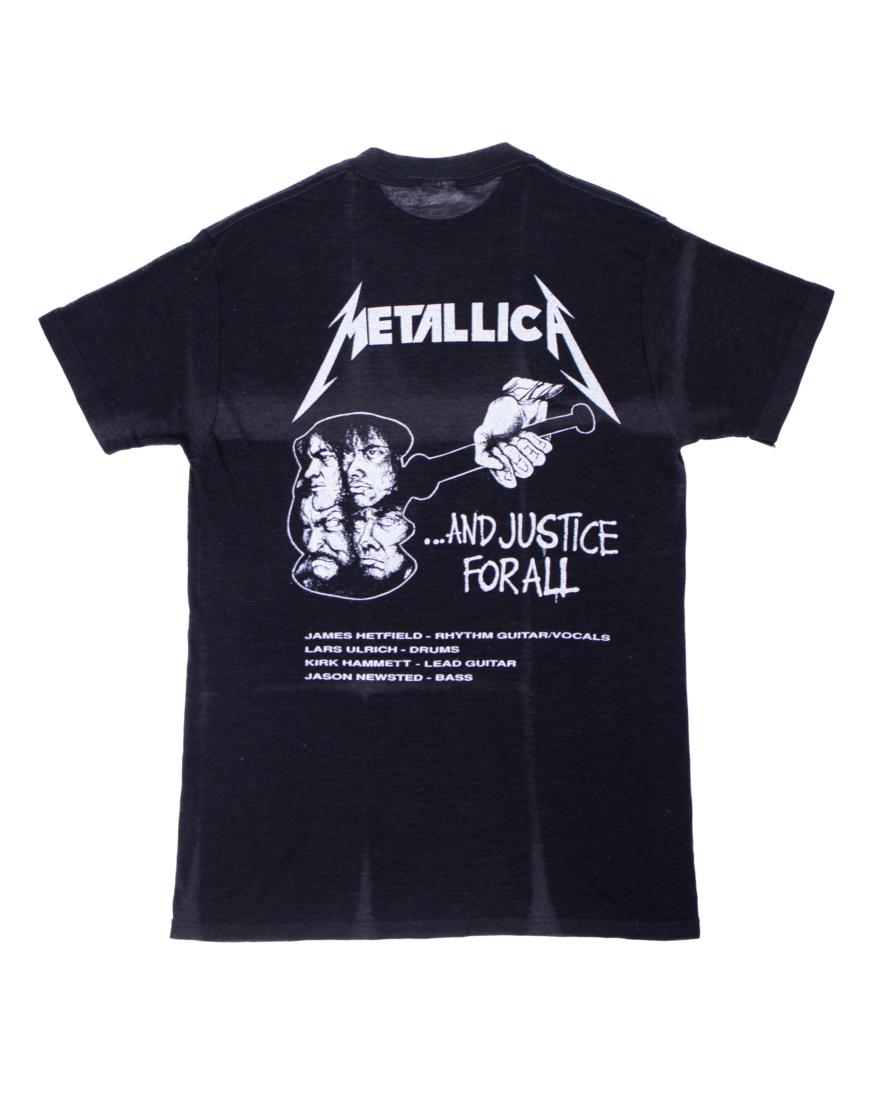 METALLICA AND JUSTICE FOR ALL