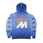 M-STAR Faded Hoodie (Blue)