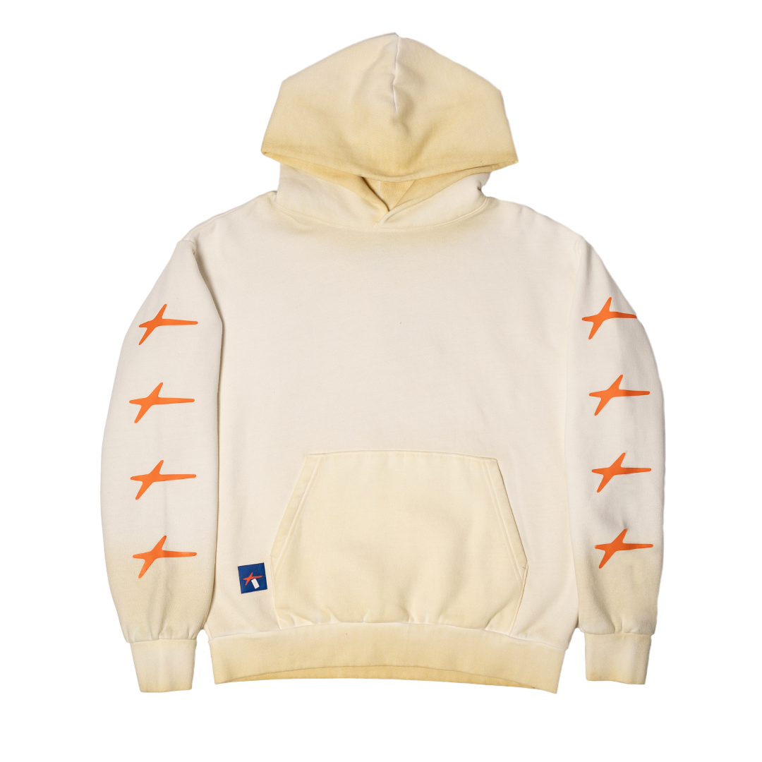 M-STAR Faded Hoodie (Cream)