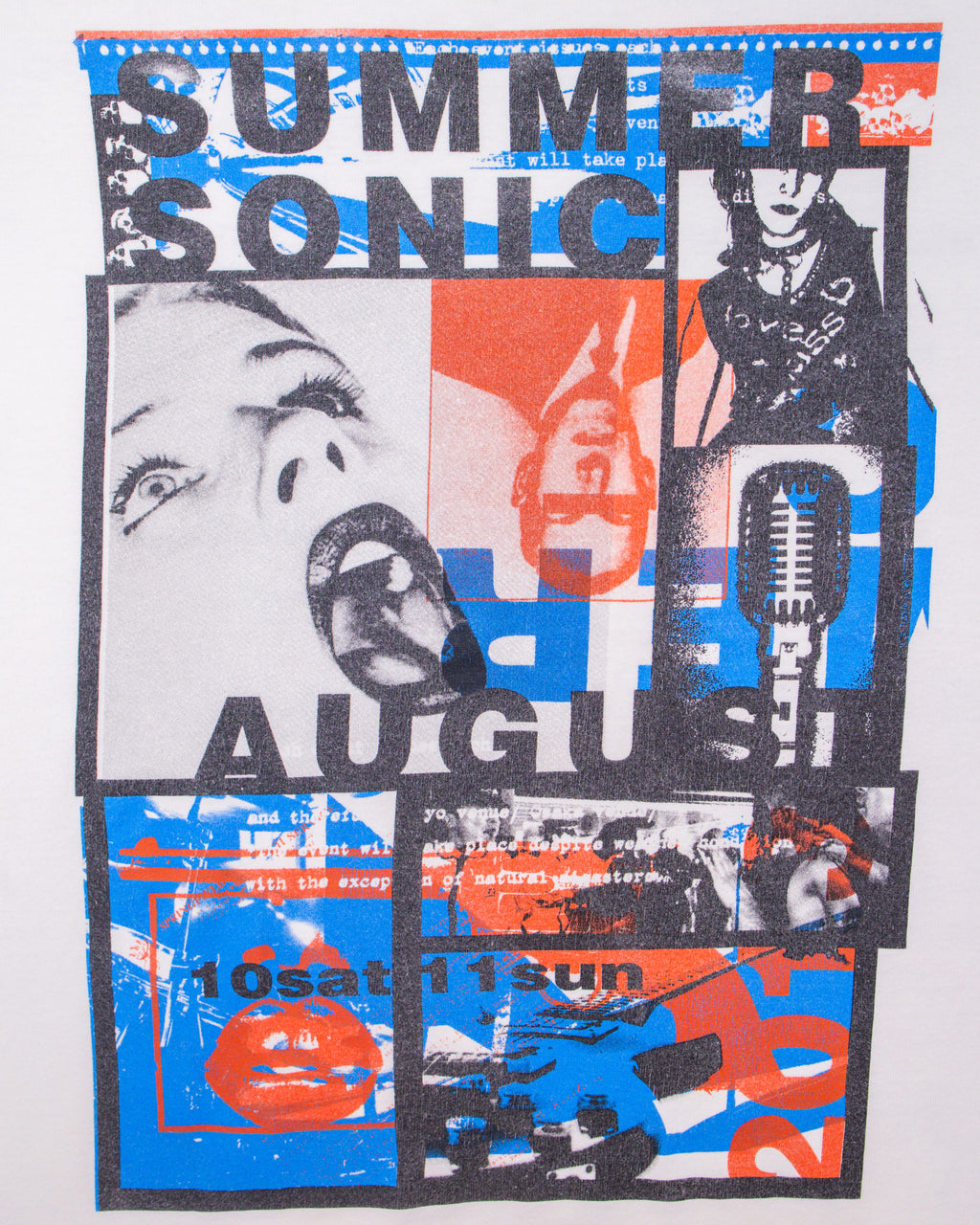 SUMMER SONIC 2013 OFFICIAL LINEUP TEE