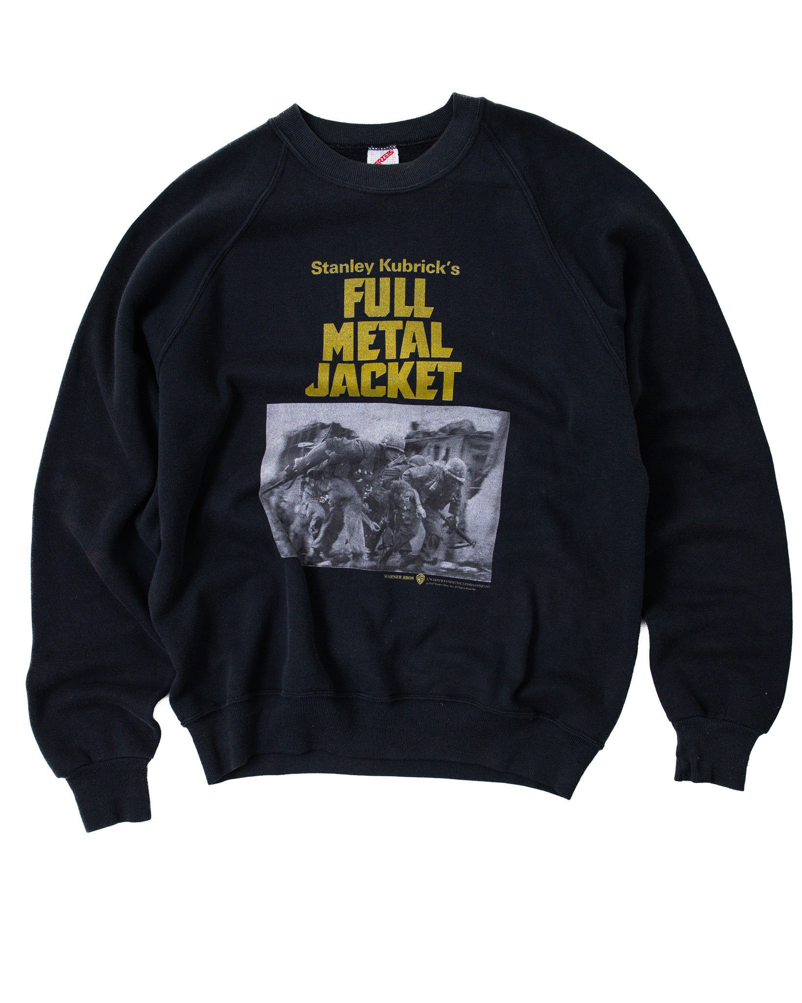 JERZEES FULL METAL JACKET 1987 PROMOTIONAL SWEATSHIRT